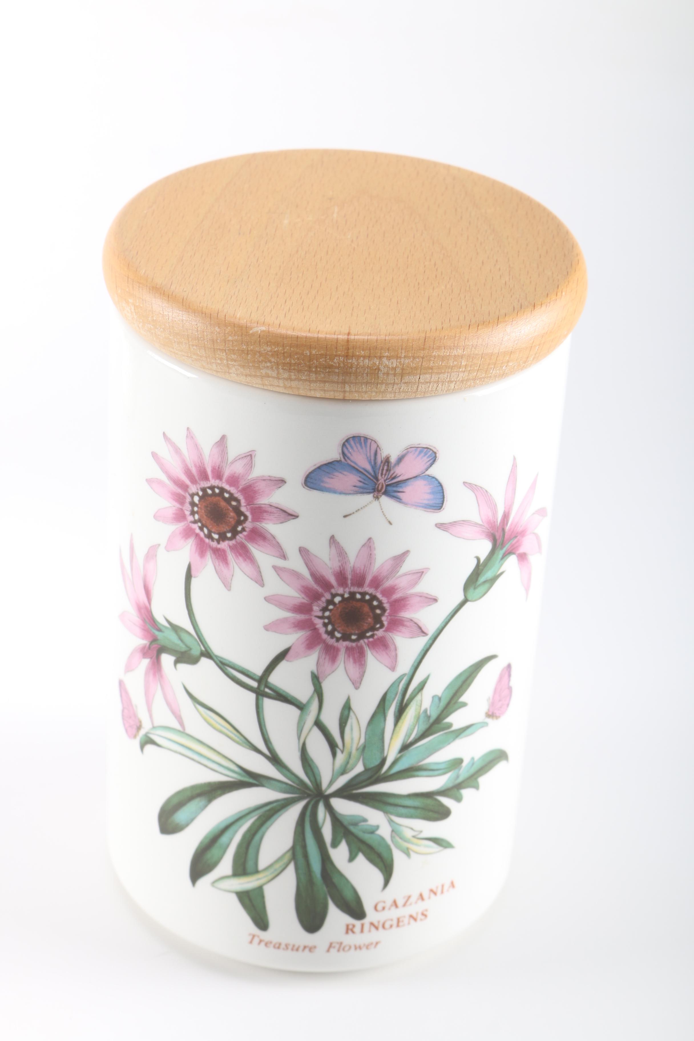 Portmeirion Botanical Garden Canisters and Table Runner