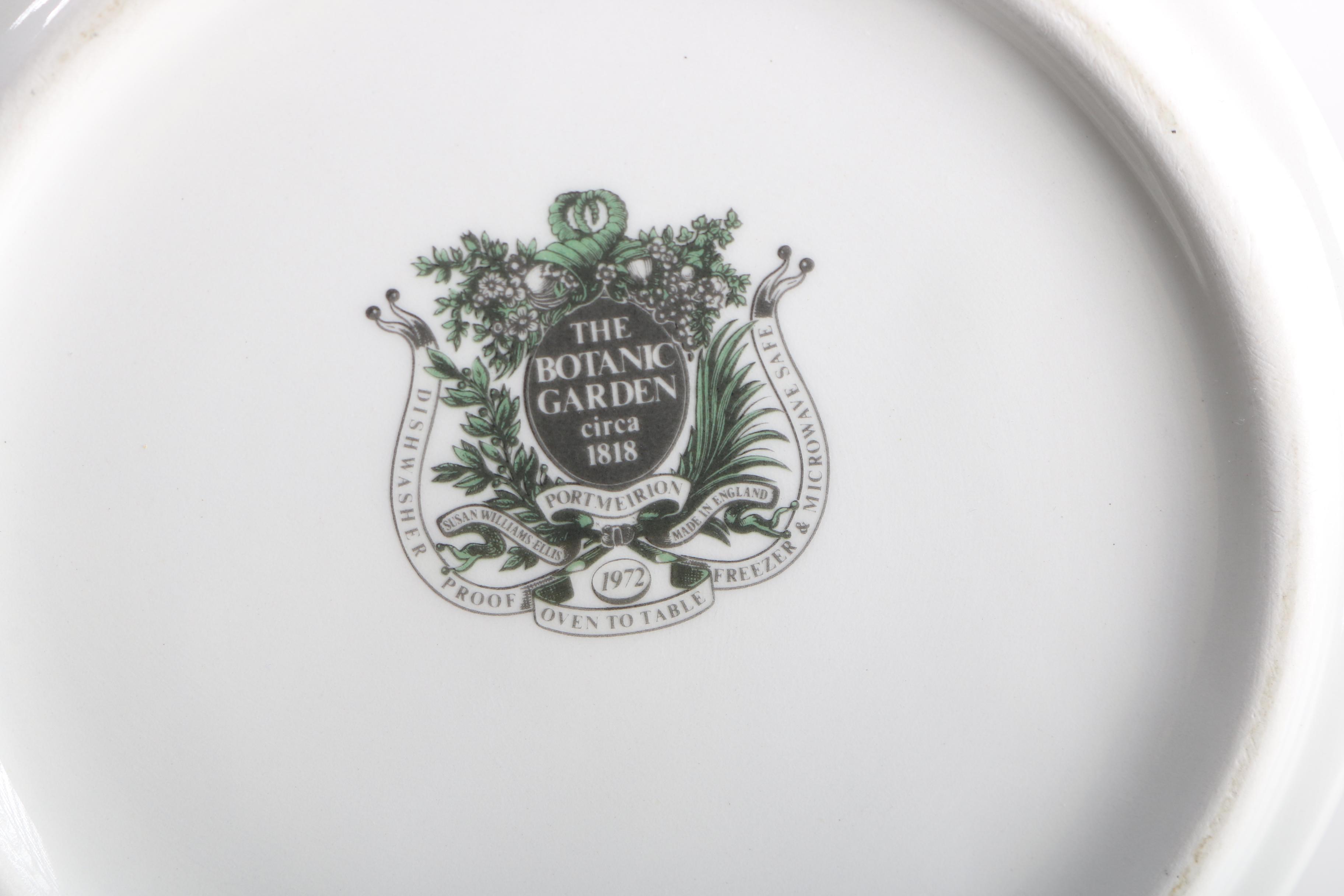 Portmeirion Botanical Garden Canisters and Table Runner