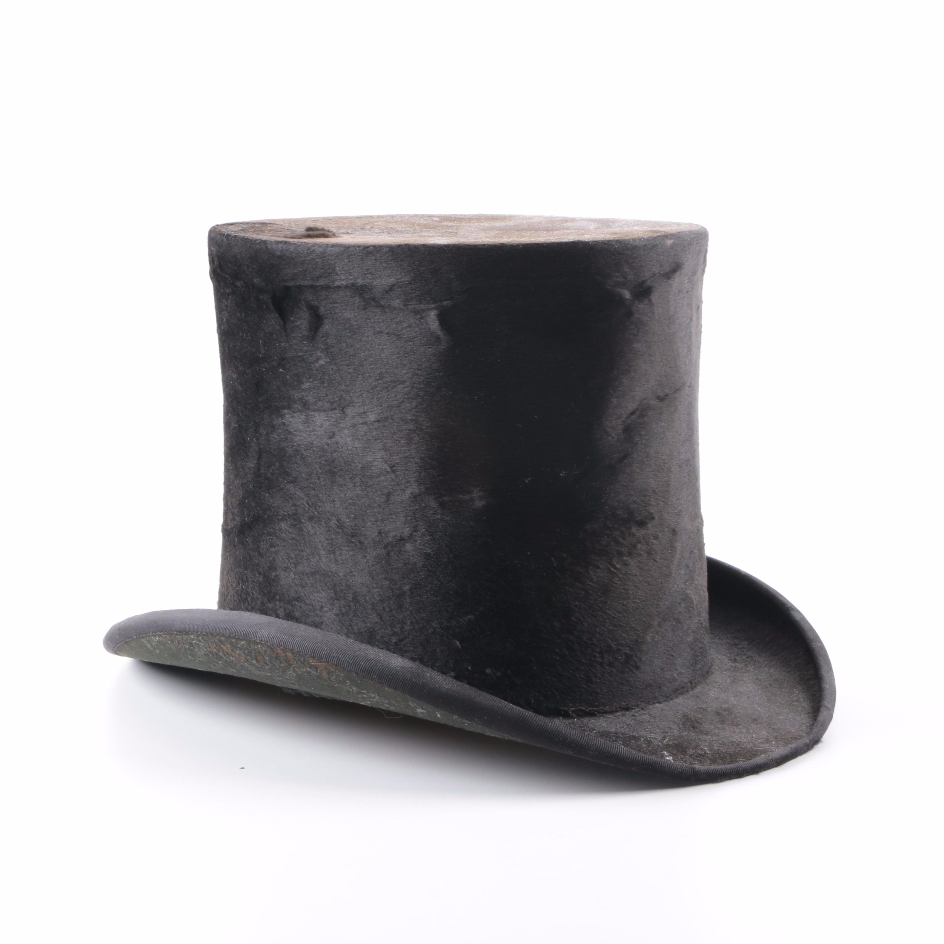 Felted Beaver Top Hat From Dunlap & Co.