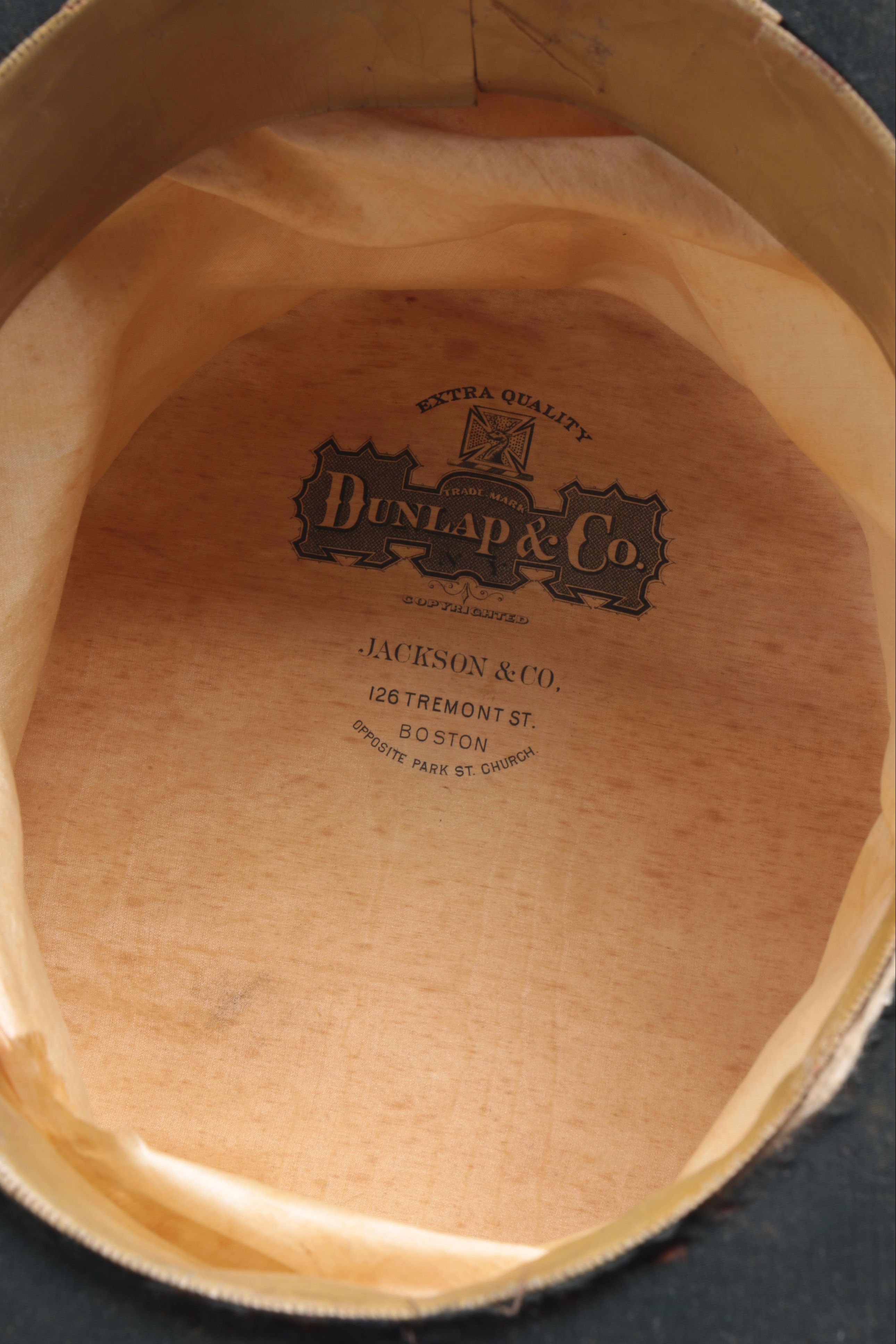 Felted Beaver Top Hat From Dunlap & Co.