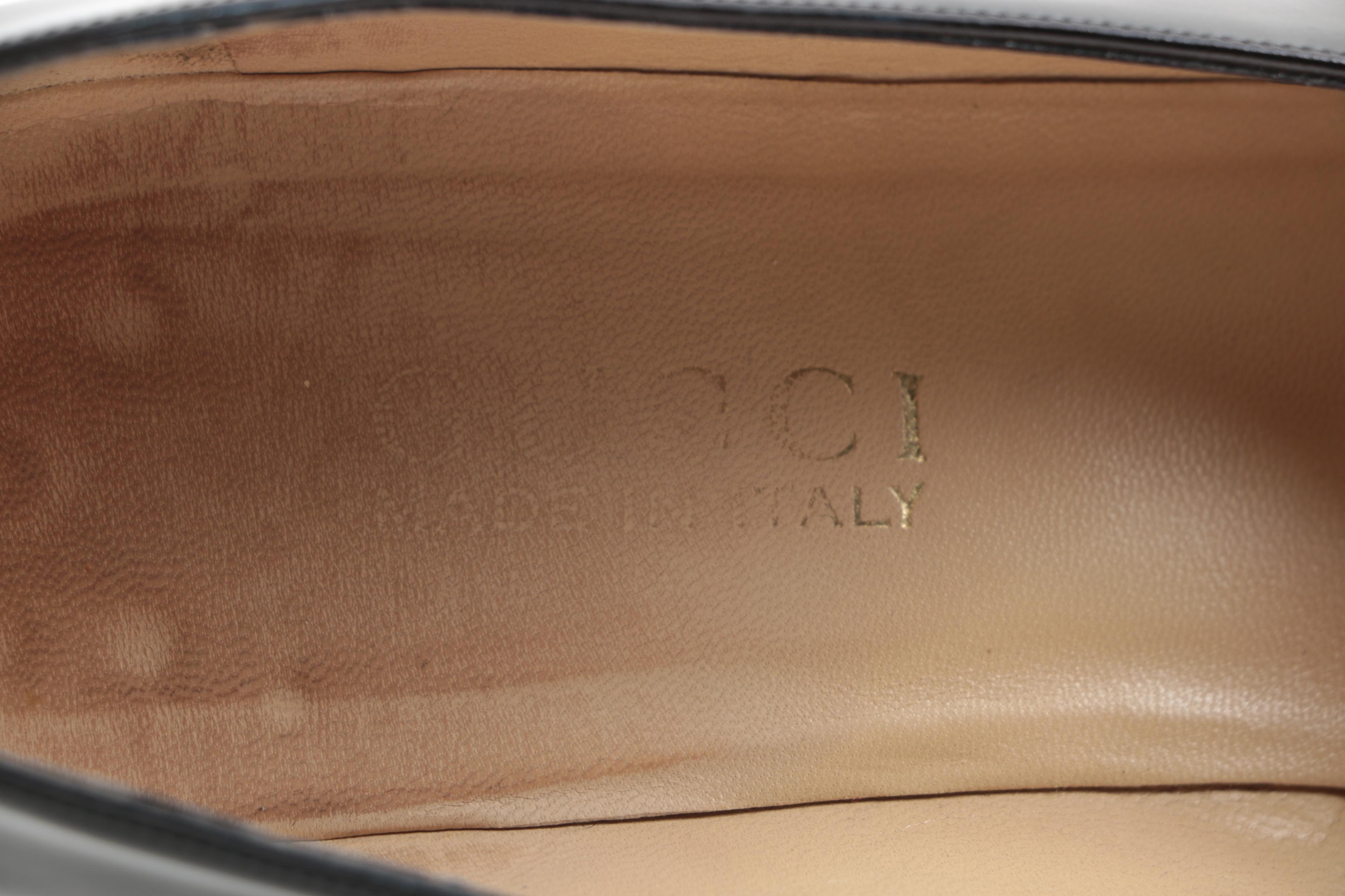 Gucci Pumps in Black Leather With Horse Bit Detail