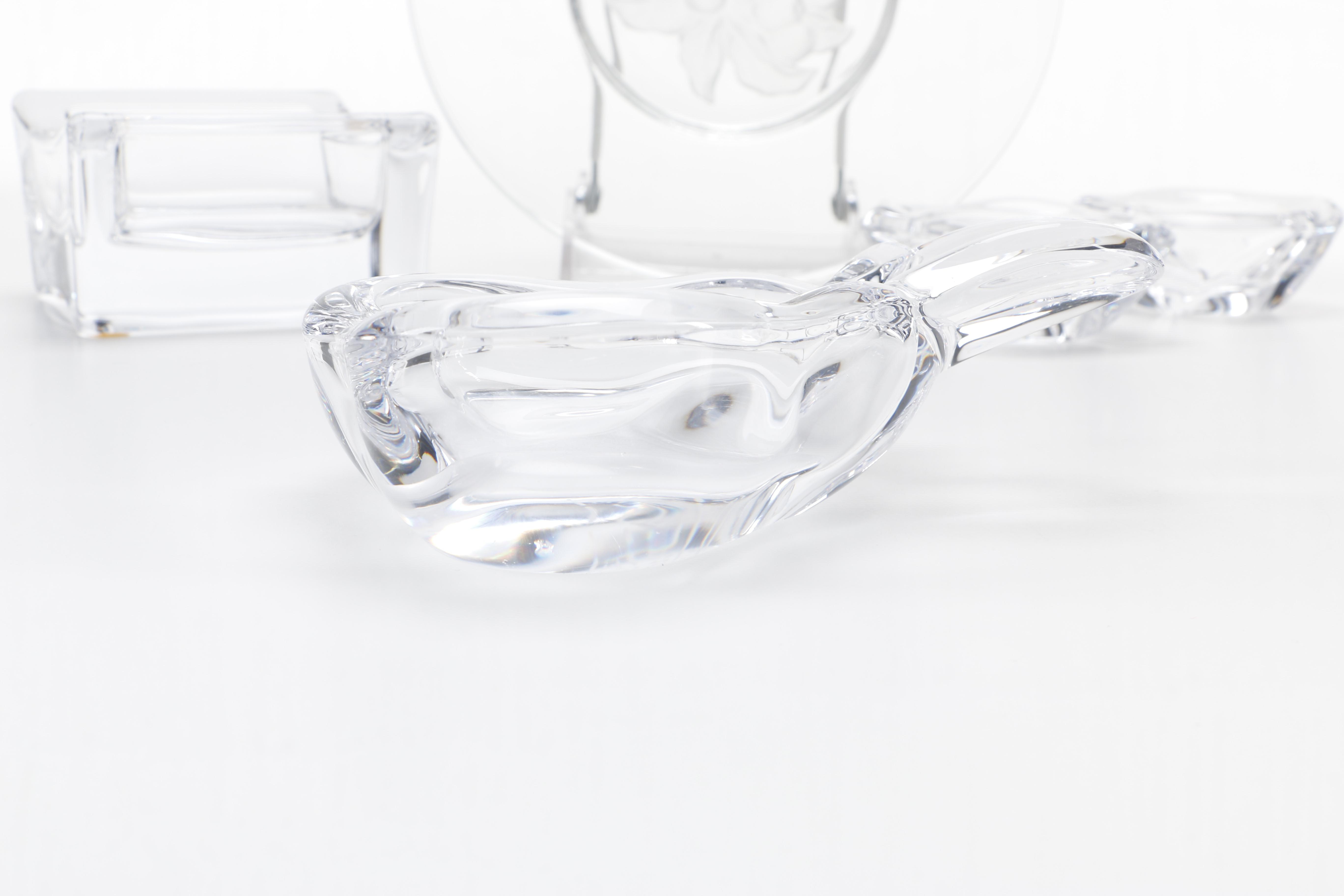 Crystal Décor Including Cofrac Art Verrier