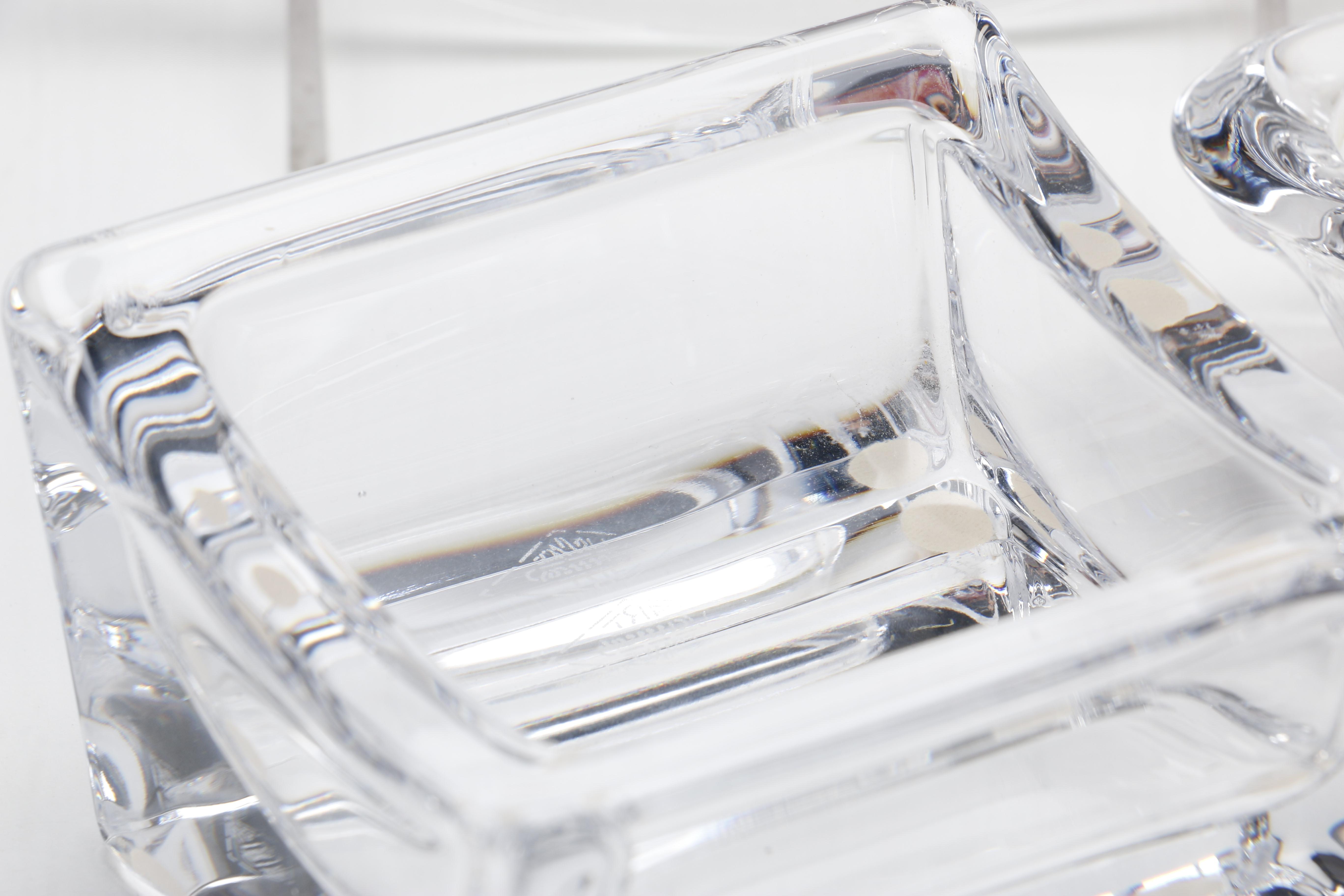 Crystal Décor Including Cofrac Art Verrier