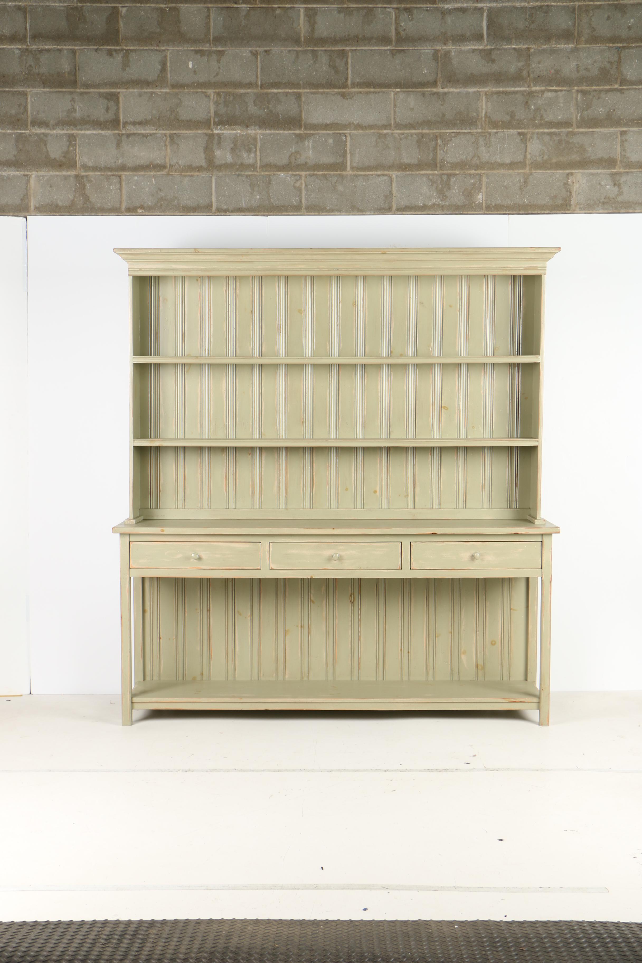 Painted Rustic Hutch by Eddy West