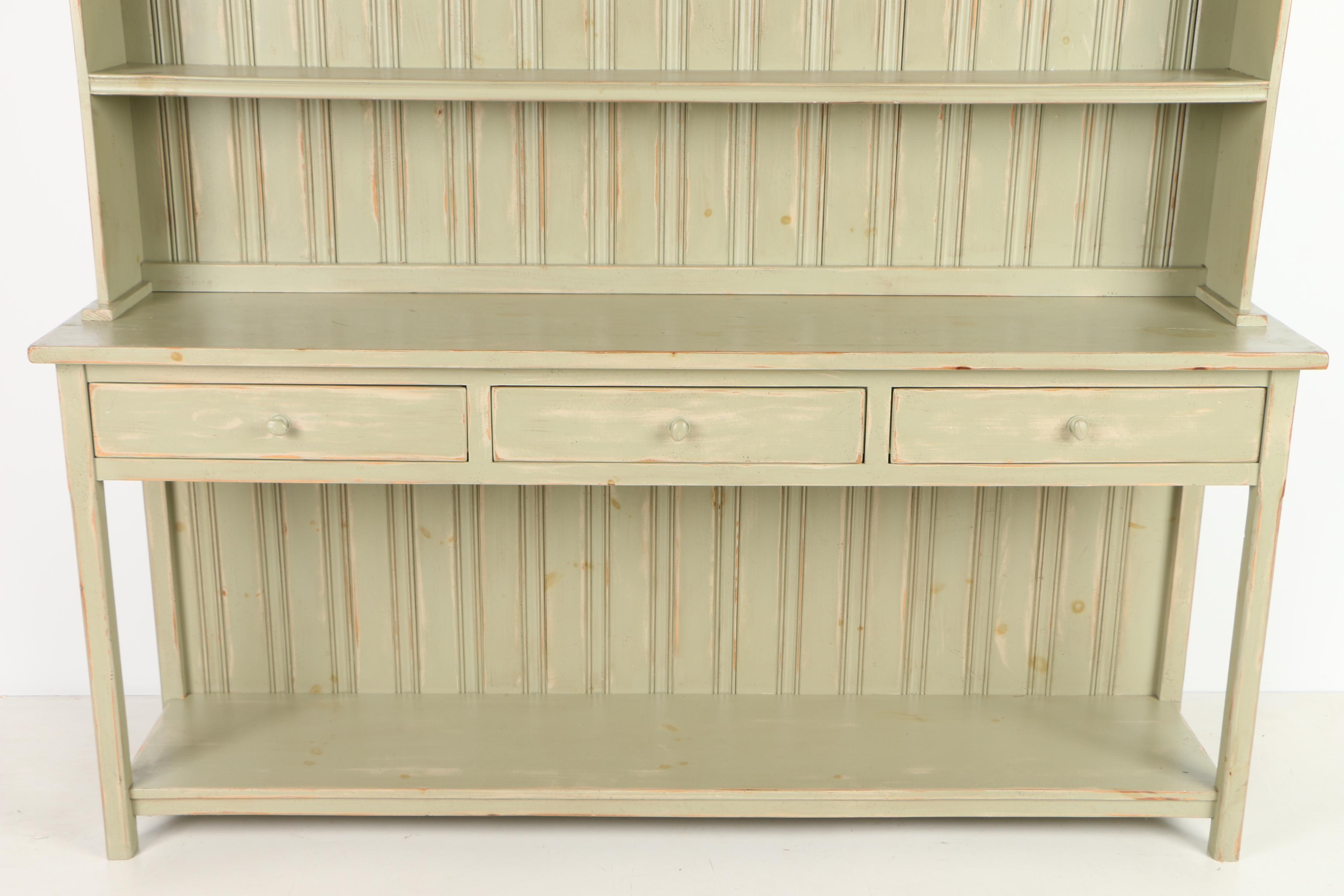 Painted Rustic Hutch by Eddy West