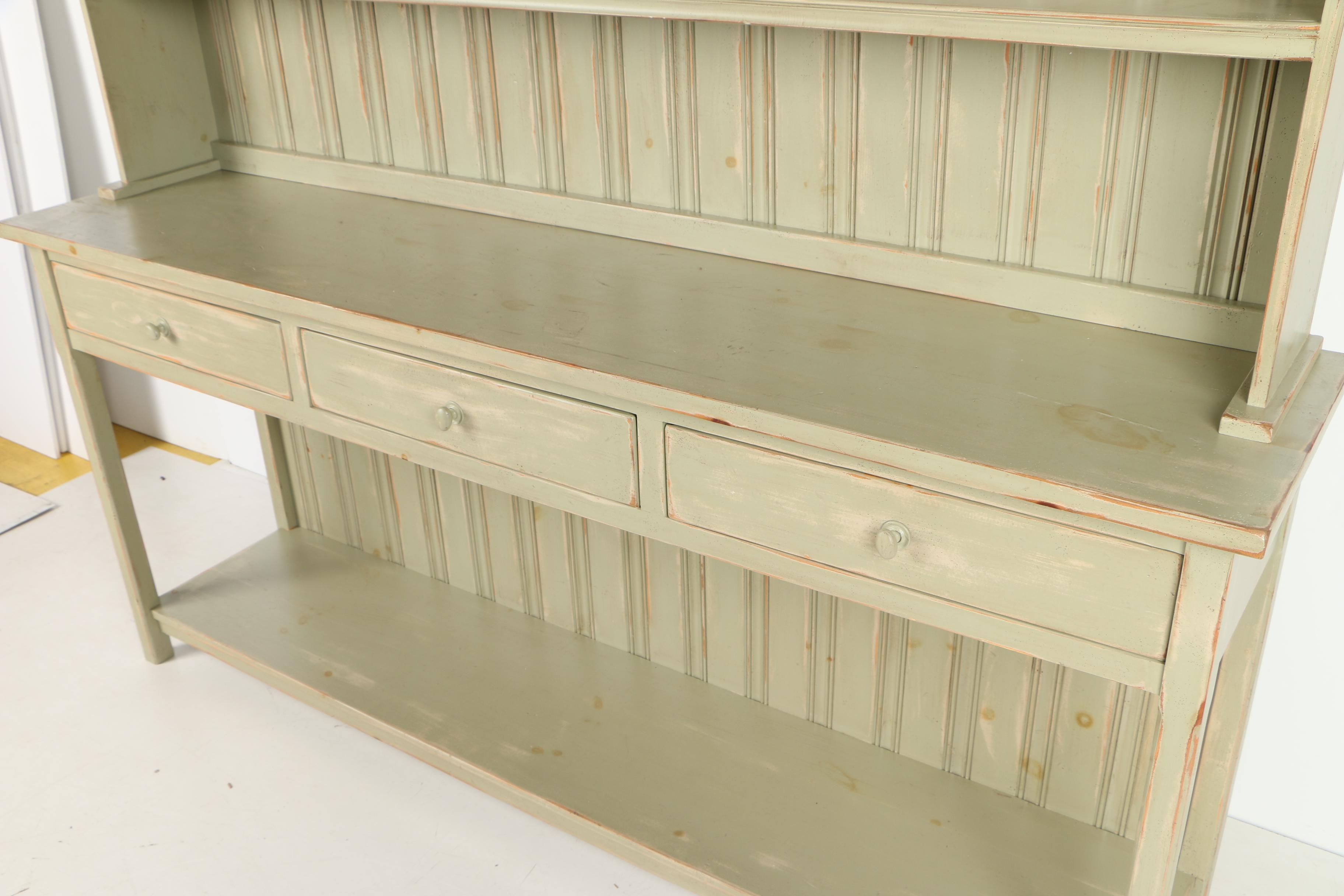 Painted Rustic Hutch by Eddy West