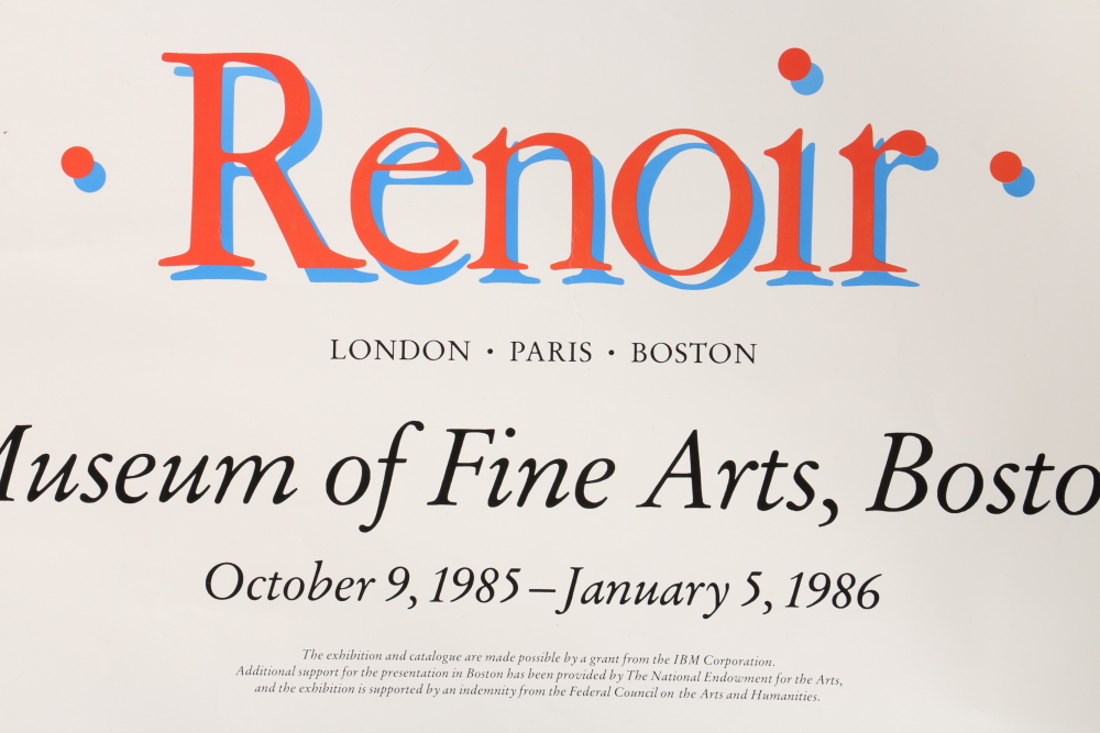 Circa 1980 Art Exhibition Posters