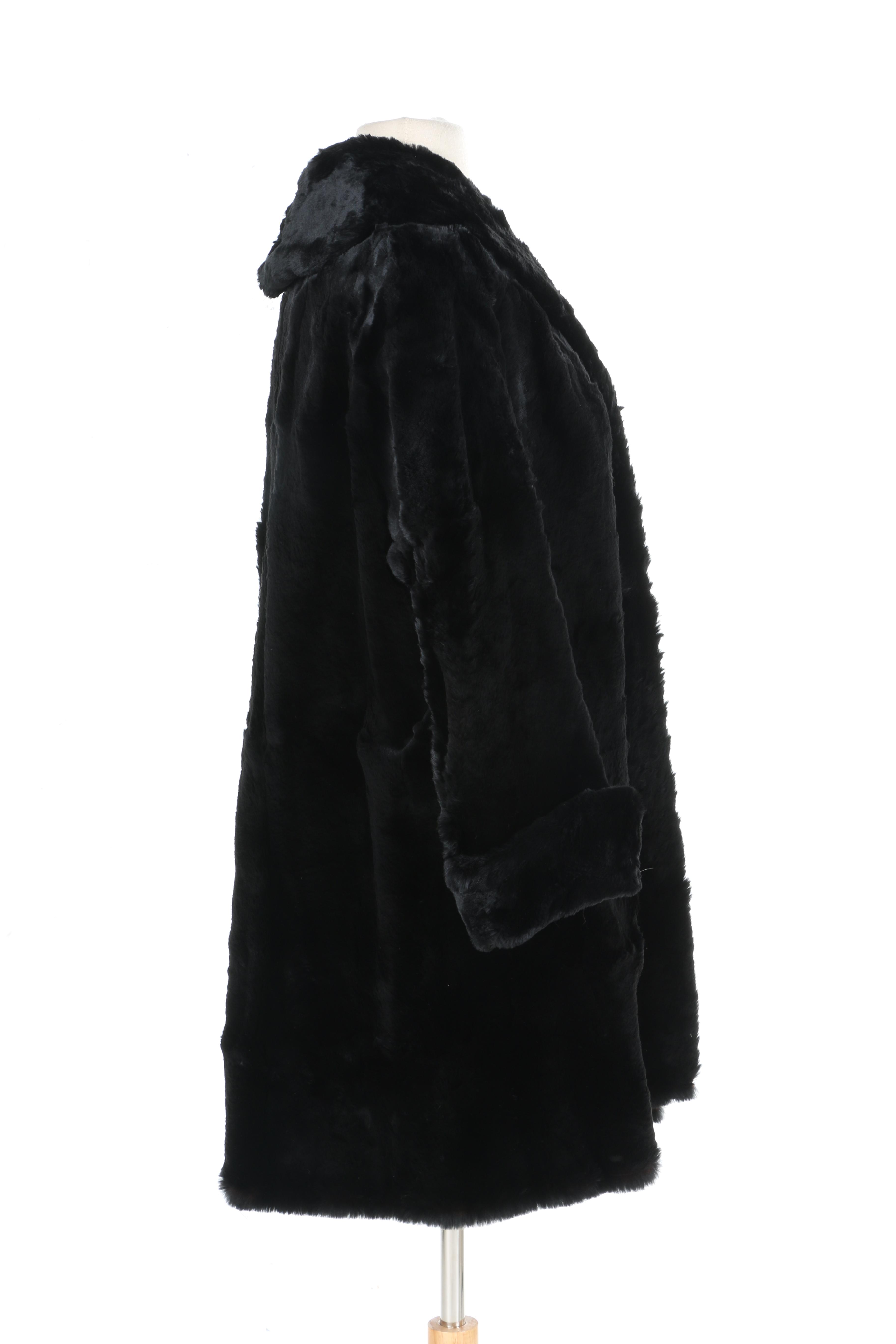 Abraham Sheared Beaver Fur Women's Coat