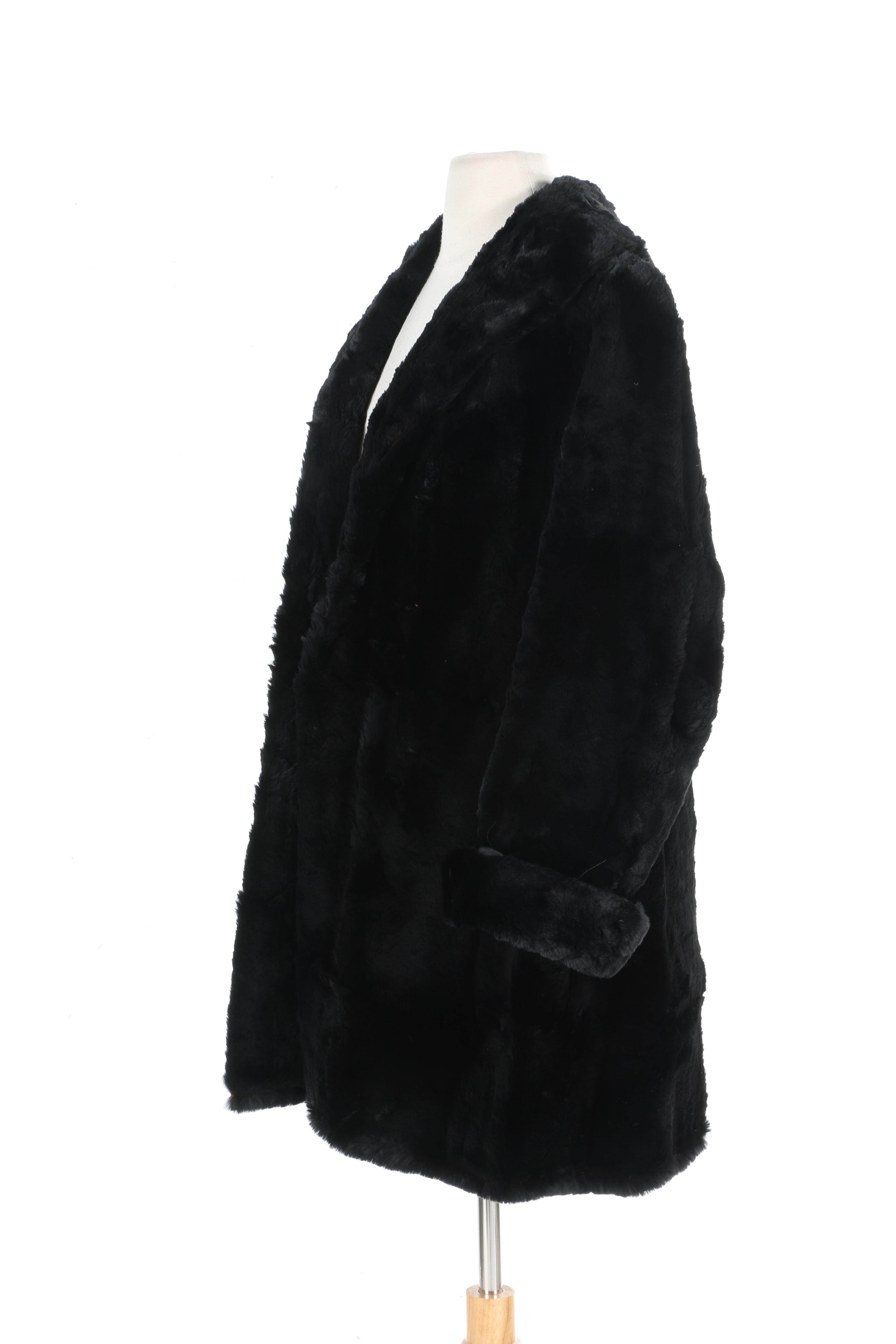 Abraham Sheared Beaver Fur Women's Coat