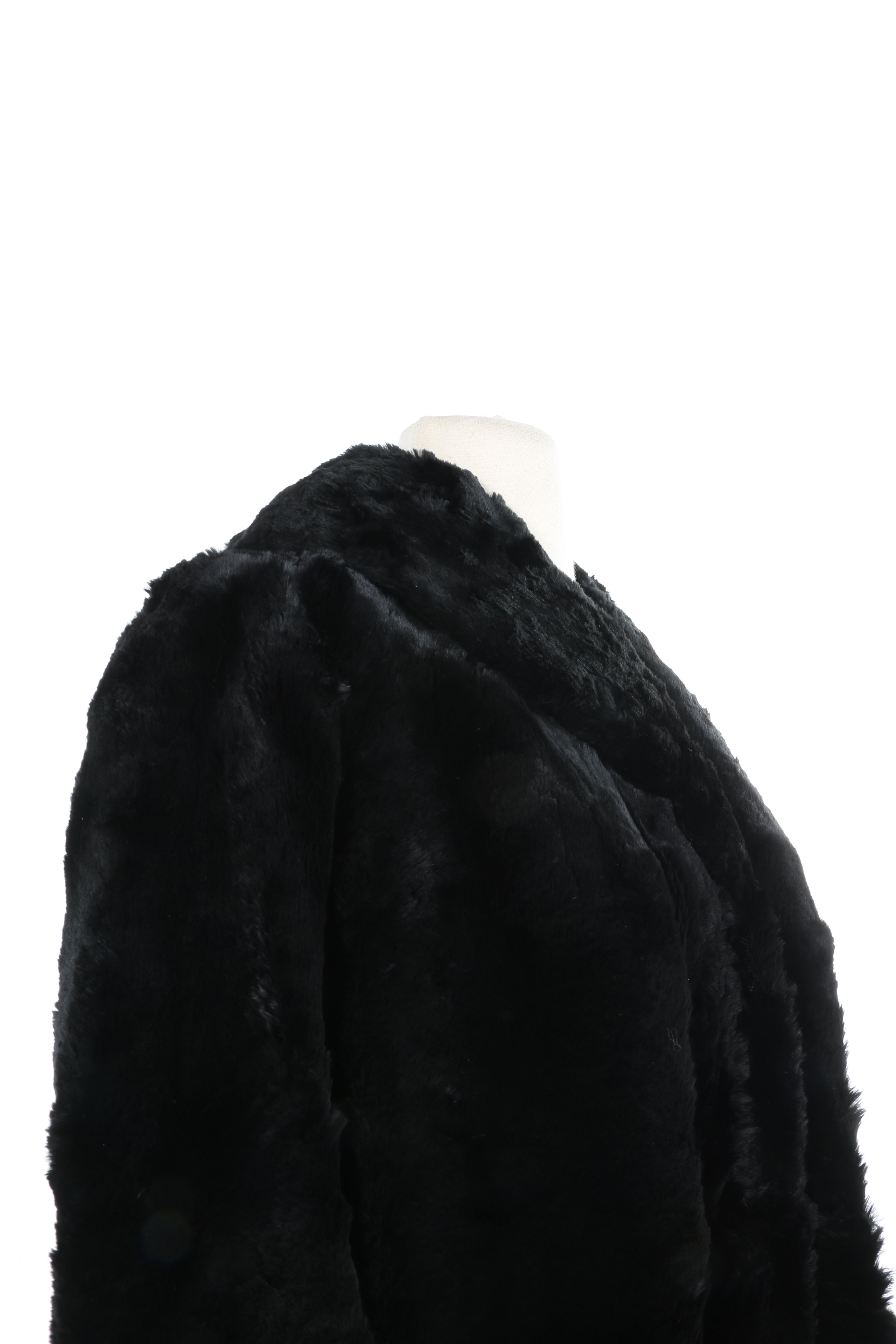 Abraham Sheared Beaver Fur Women's Coat
