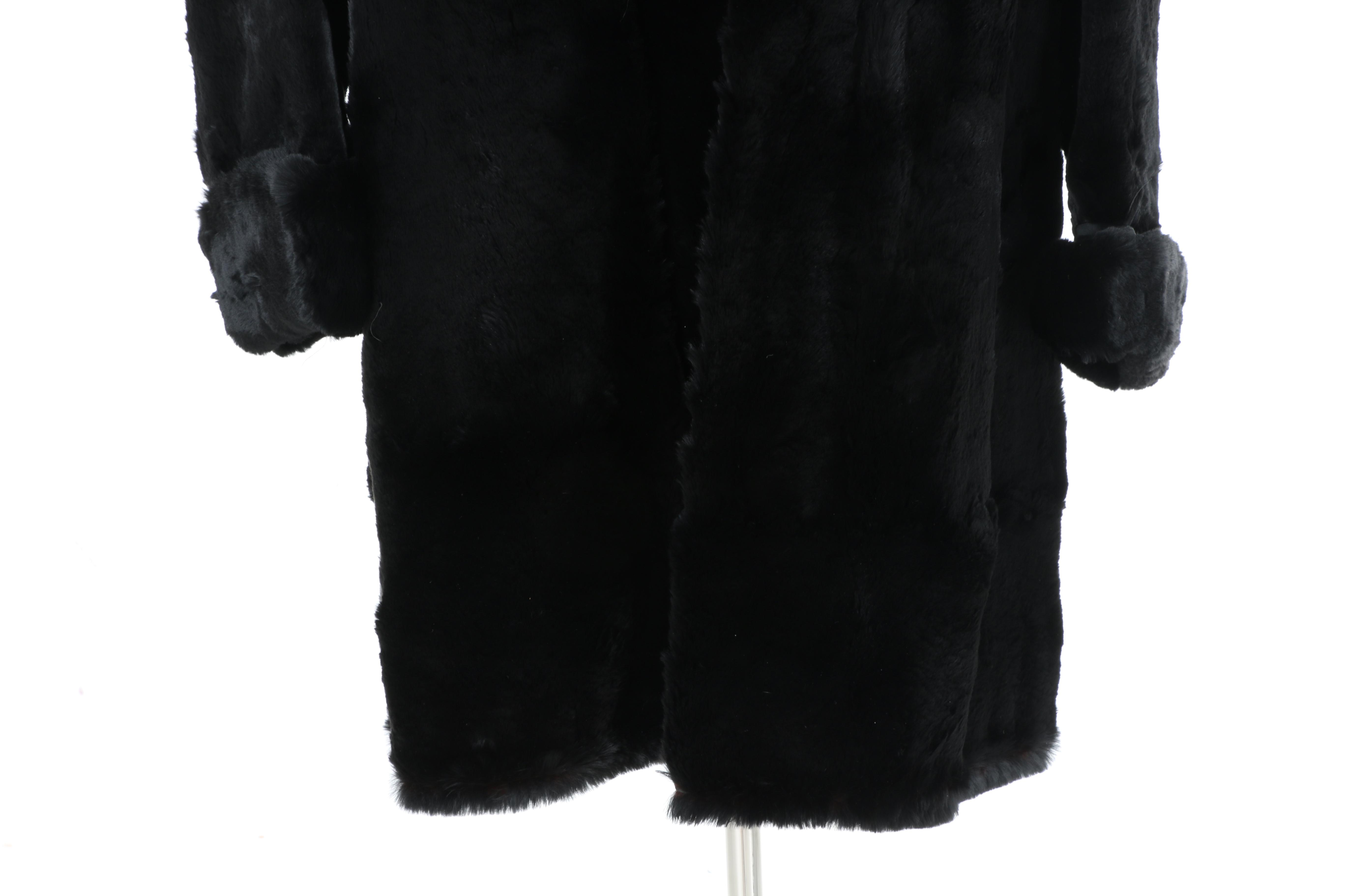 Abraham Sheared Beaver Fur Women's Coat