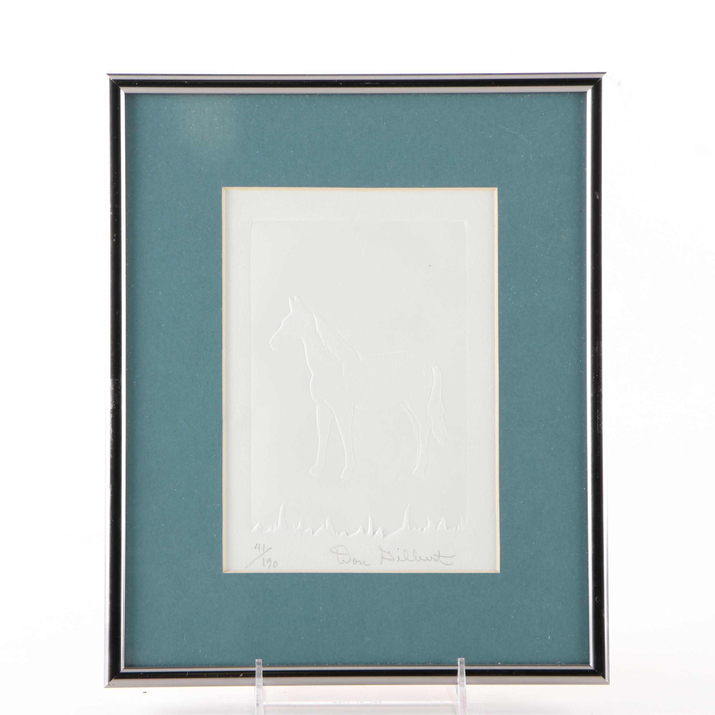 Don Gilbert and Paul Tavernor Limited Edition Horse Themed Art