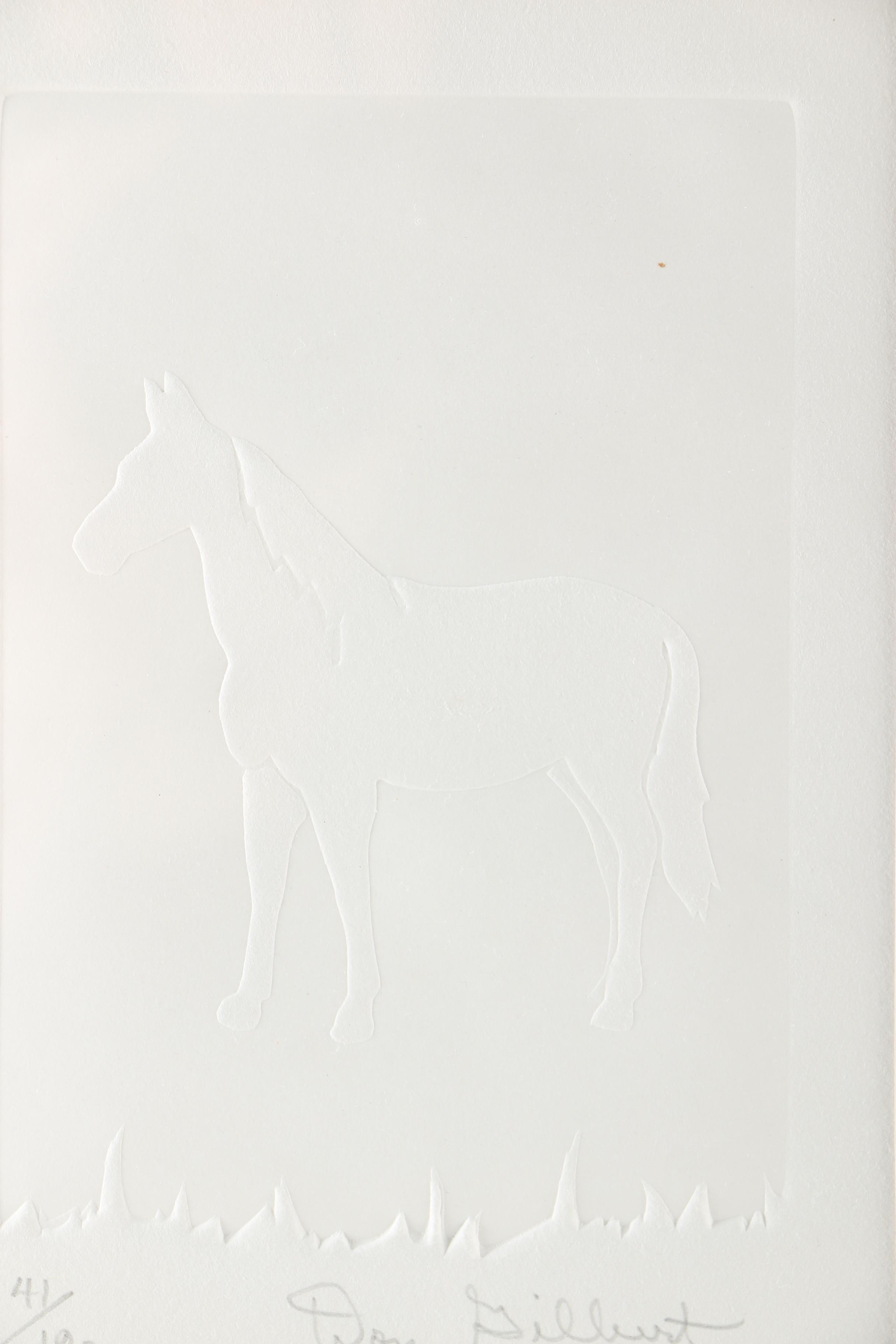 Don Gilbert and Paul Tavernor Limited Edition Horse Themed Art