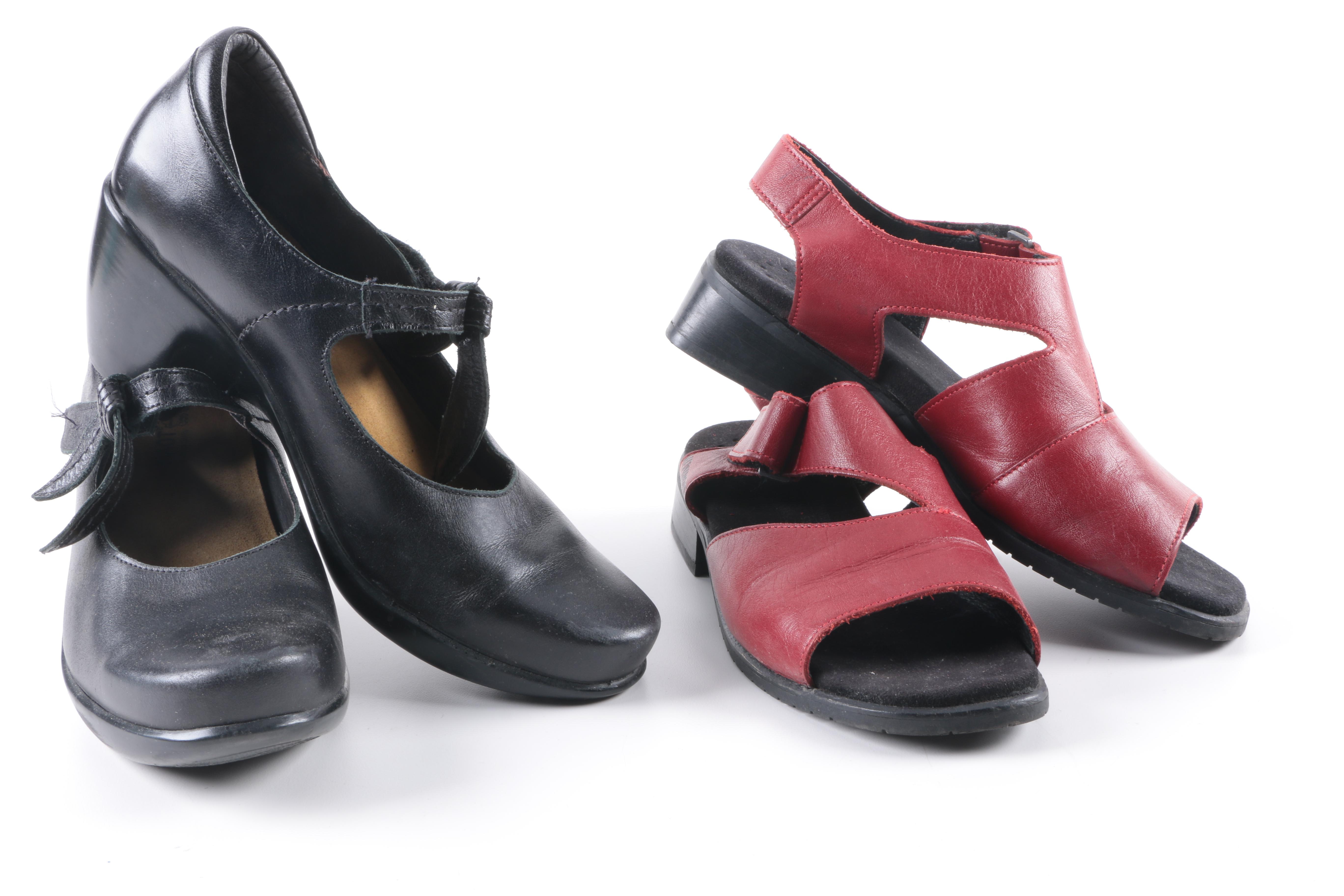 Mephisto and Naot Leather Shoes
