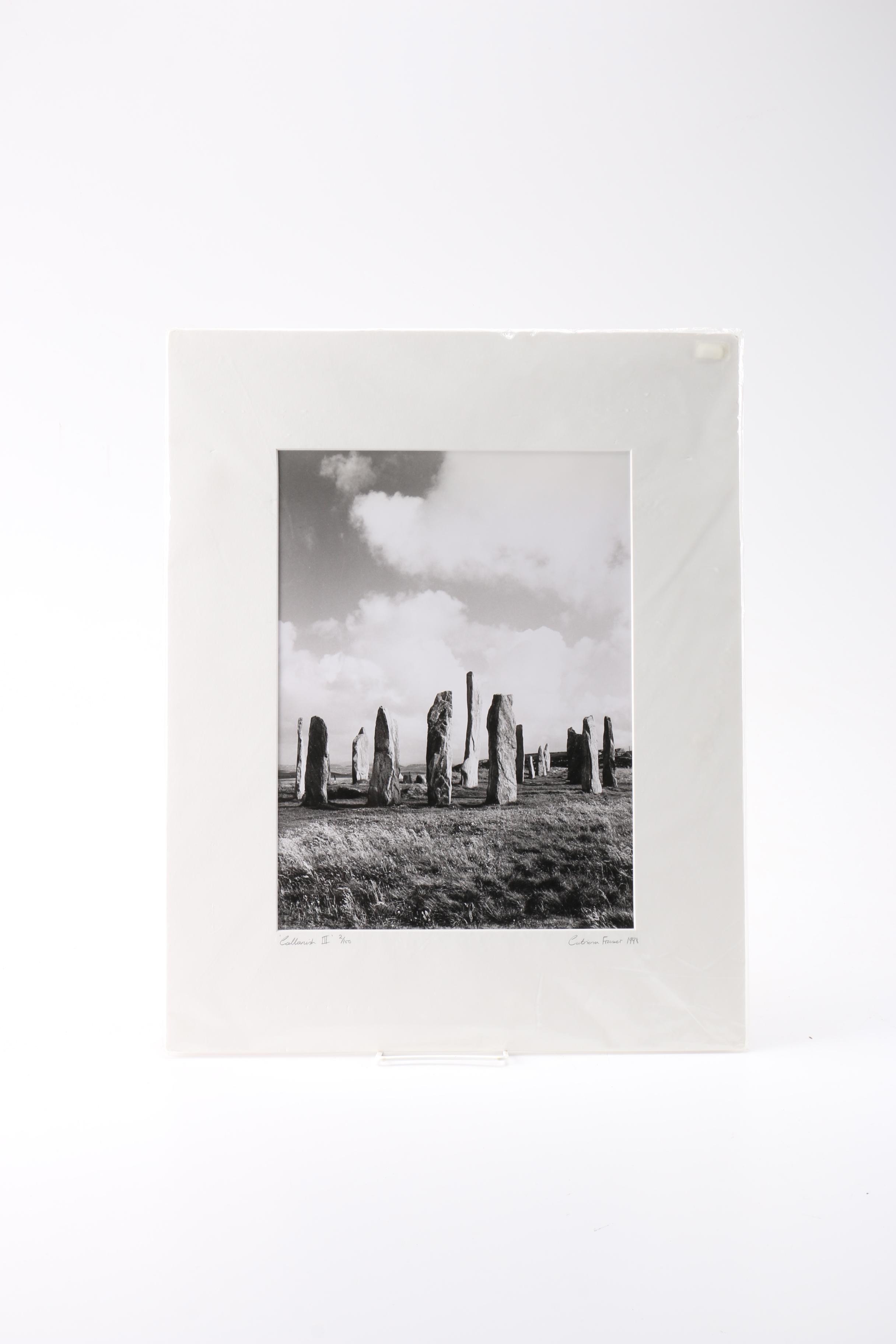 Catriona Fraser Limited Edition Photograph "Callanish III"