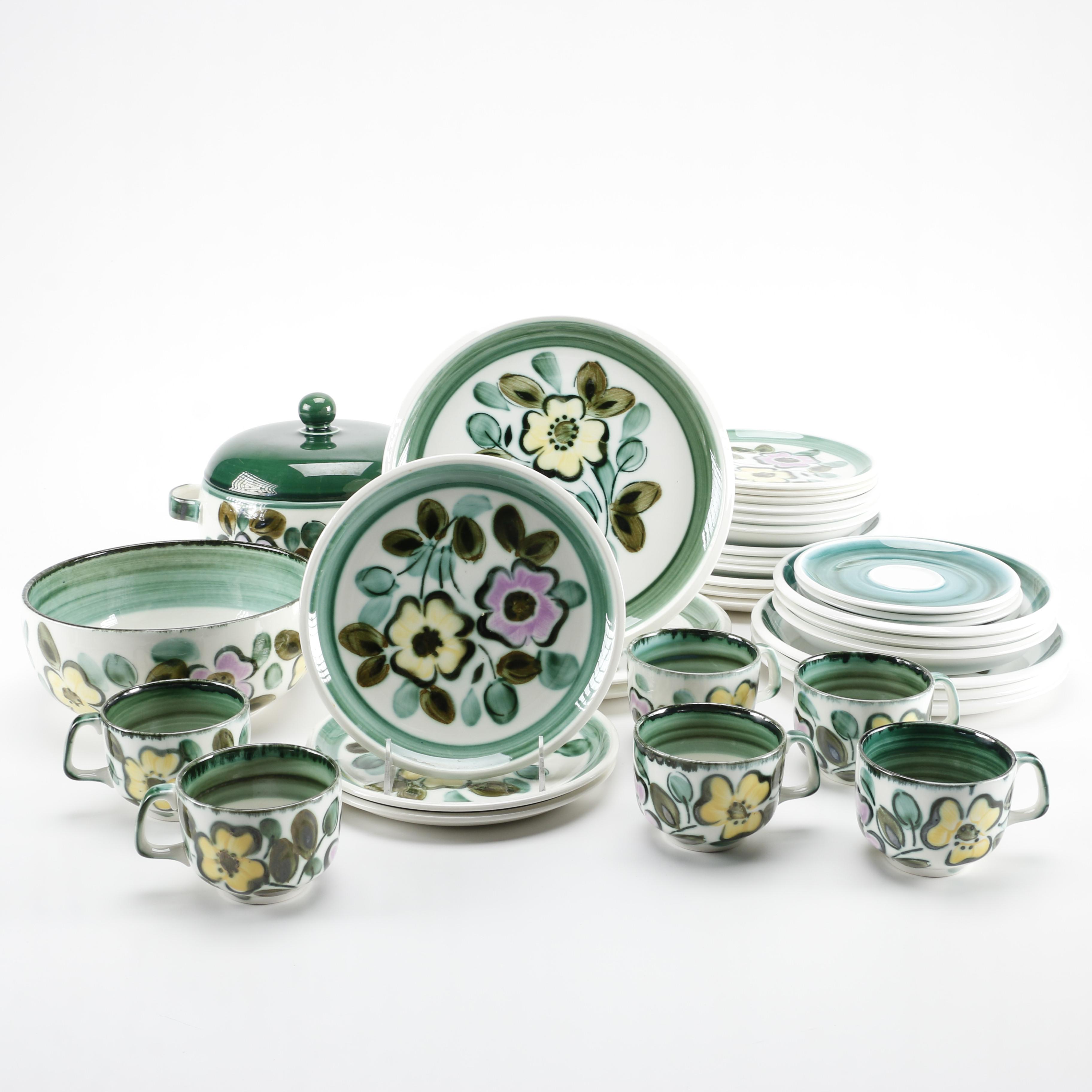 Belgian Boch "In the Mood" Ceramic Tableware