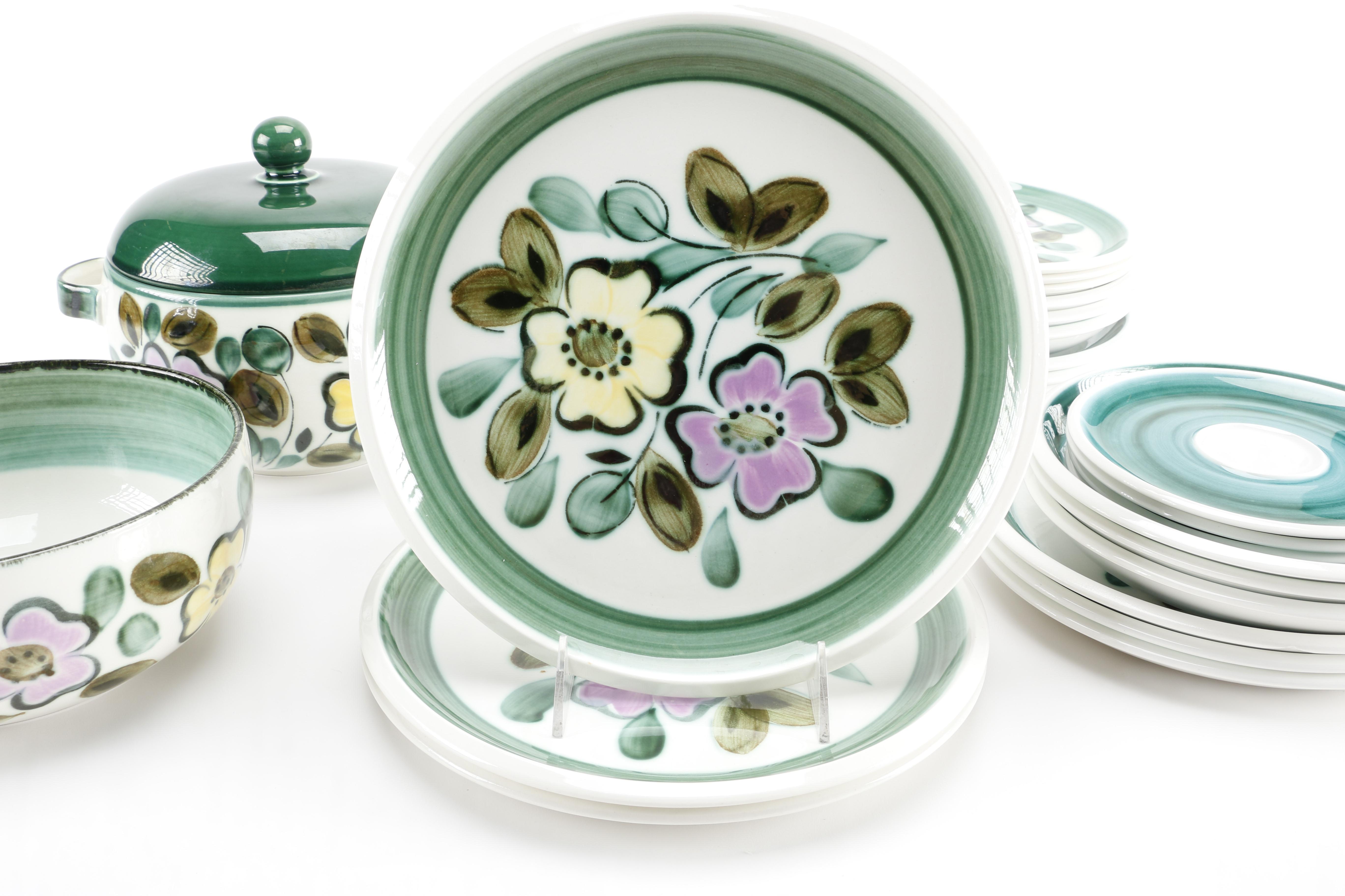 Belgian Boch "In the Mood" Ceramic Tableware