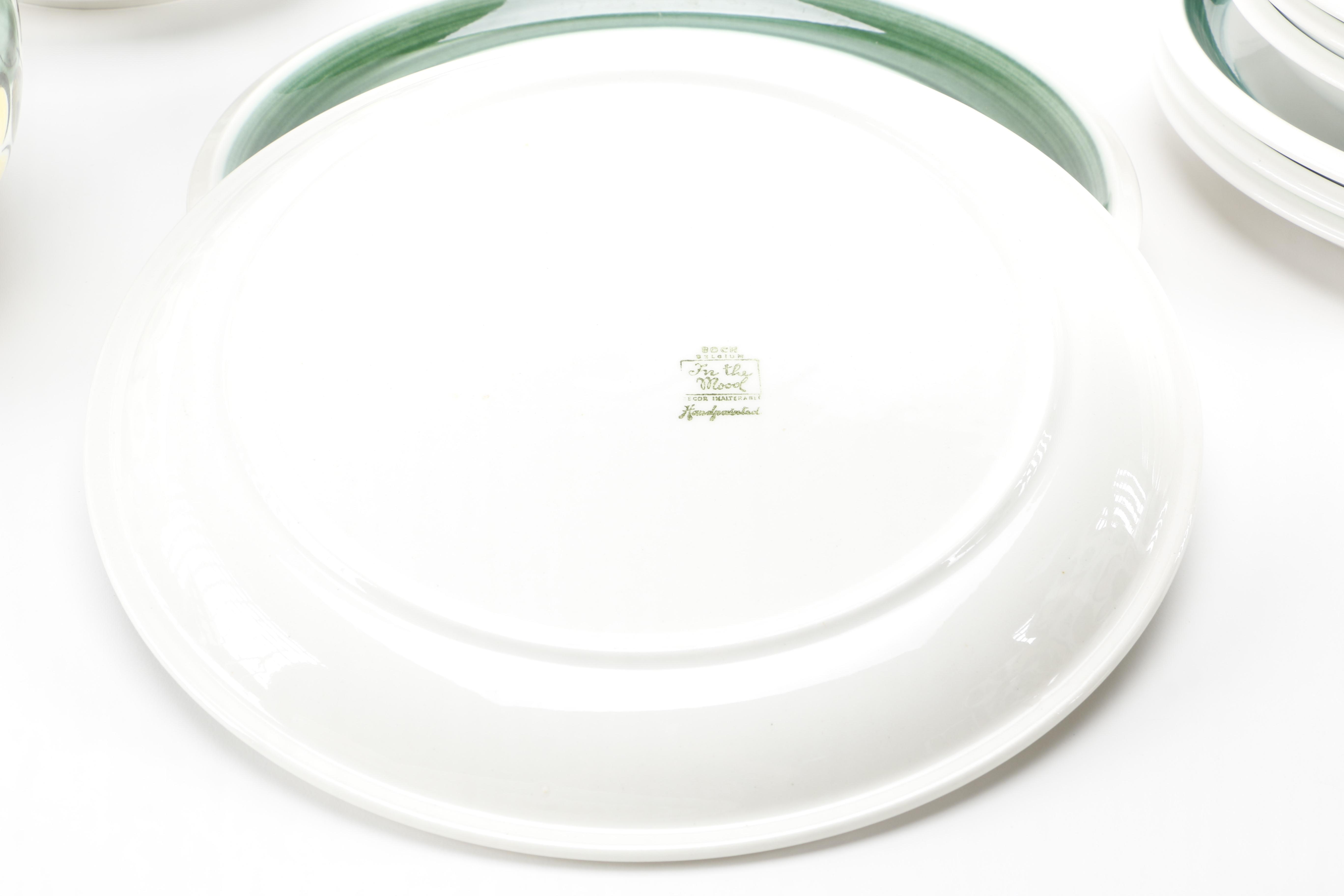 Belgian Boch "In the Mood" Ceramic Tableware
