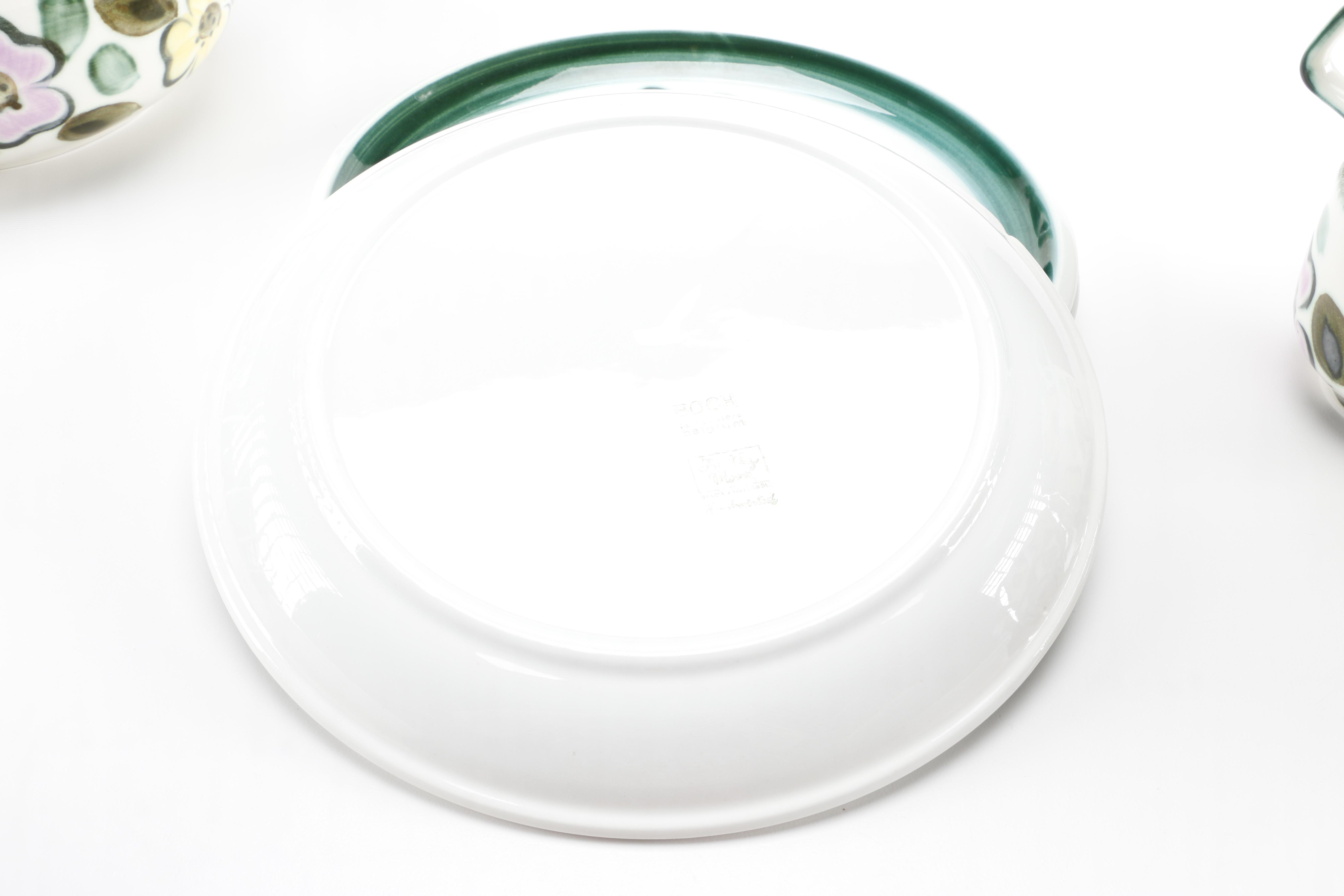 Belgian Boch "In the Mood" Ceramic Tableware