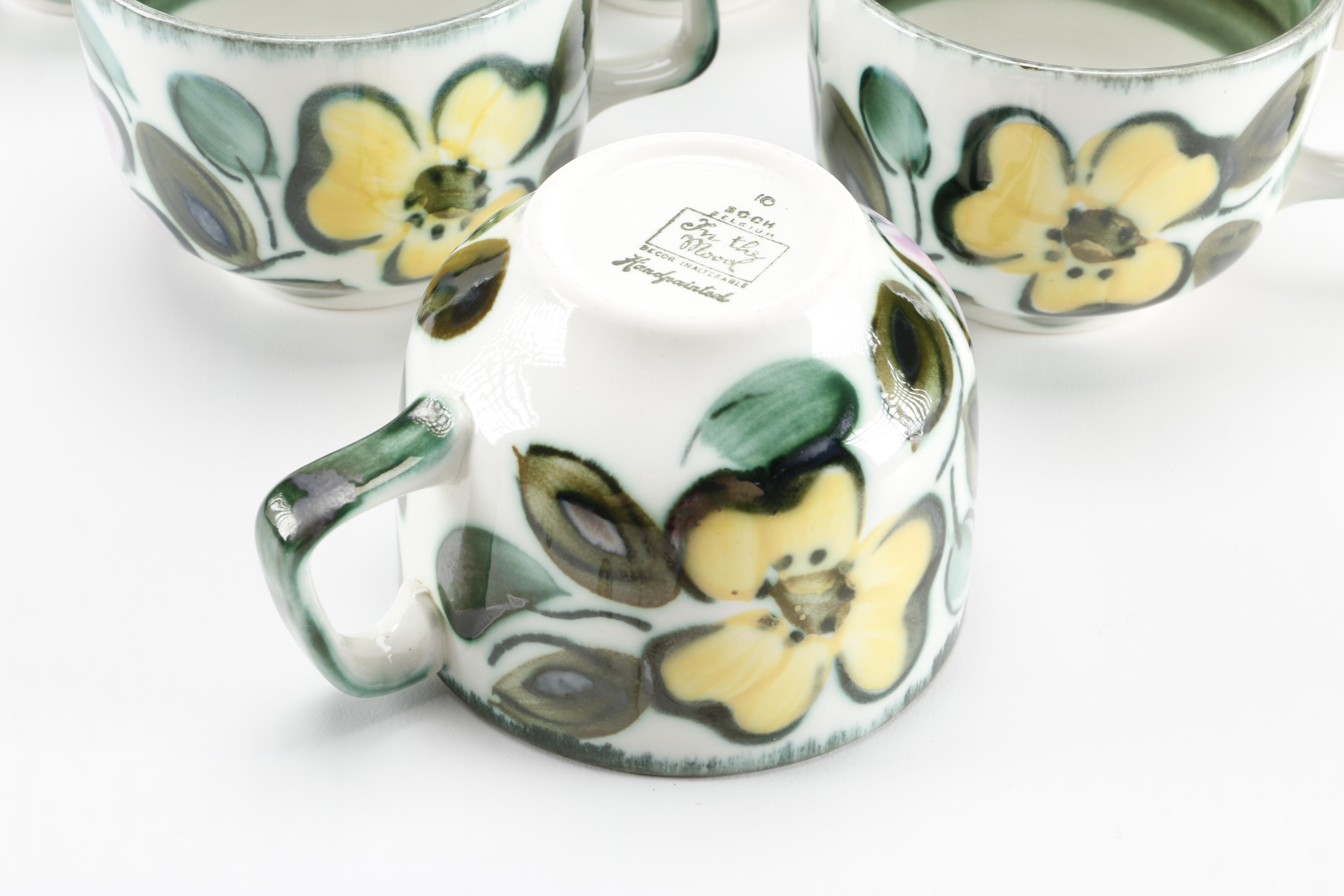 Belgian Boch "In the Mood" Ceramic Tableware