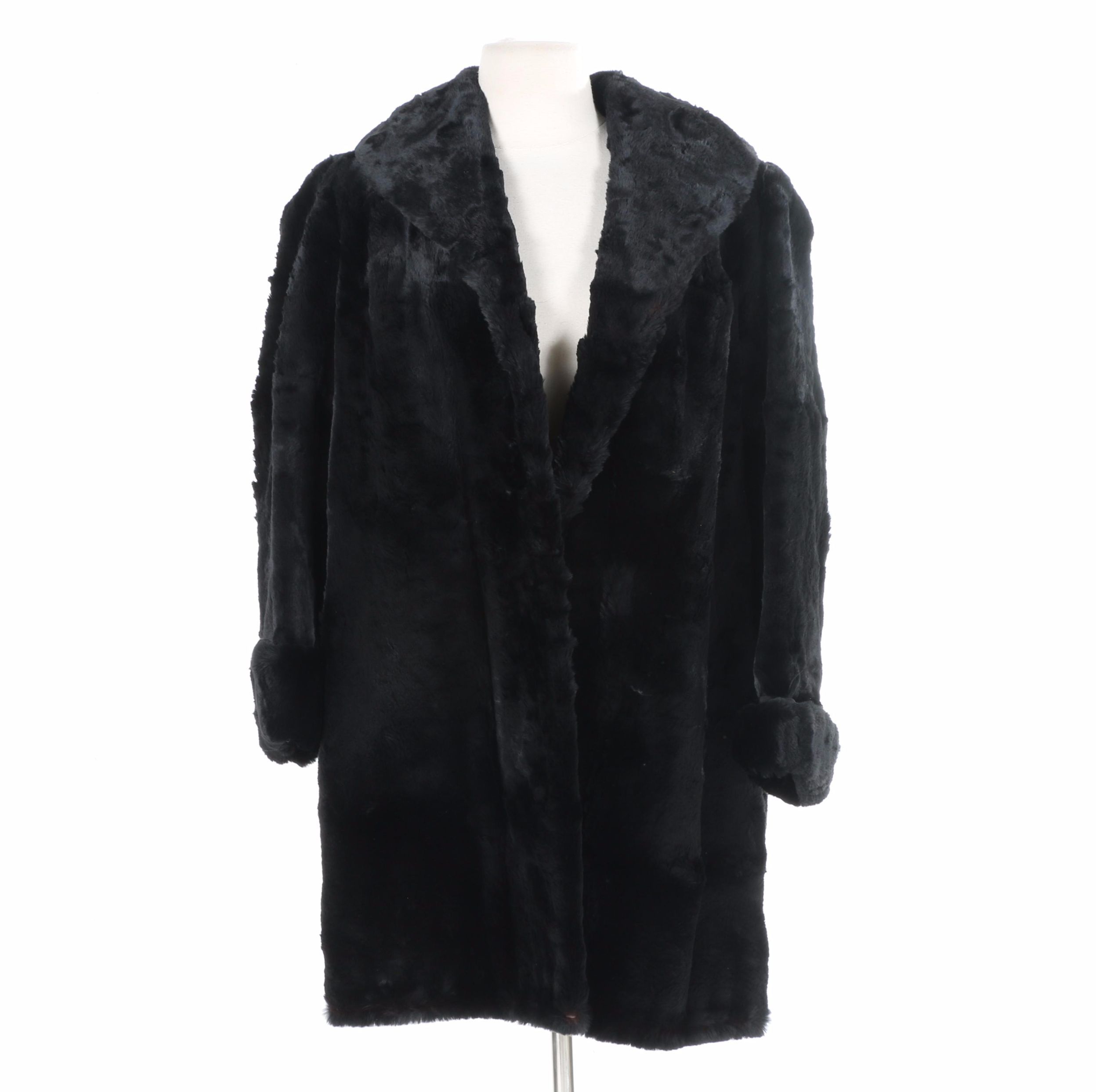 Abraham Sheared Beaver Fur Women's Coat
