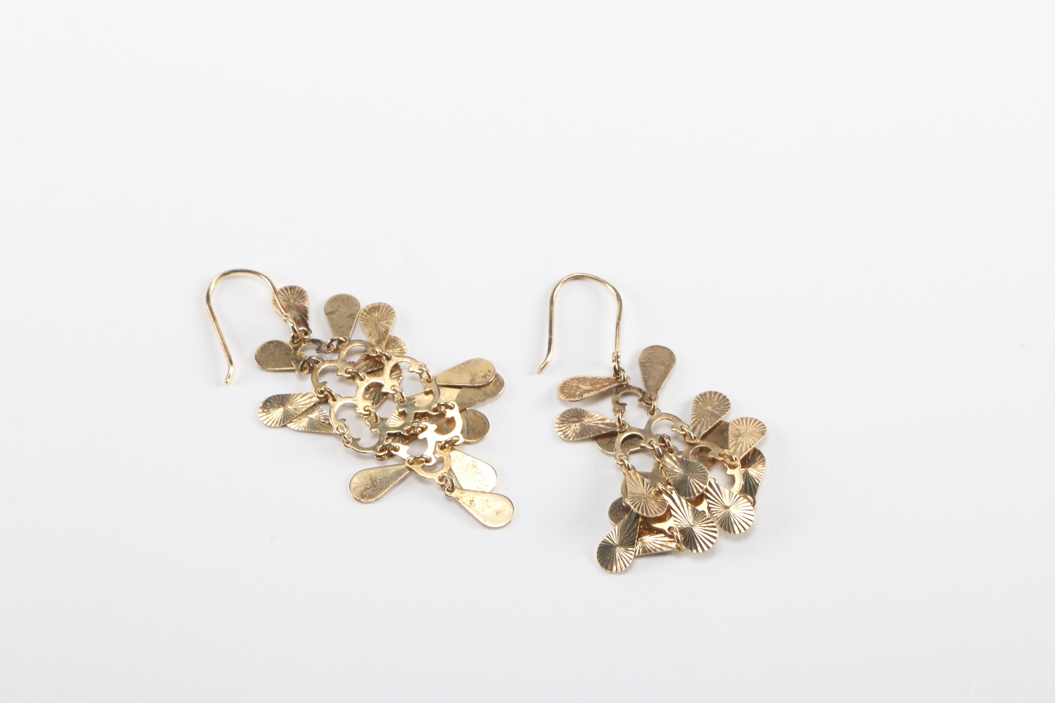 Gold Wash Sterling Silver and Stone Jewelry