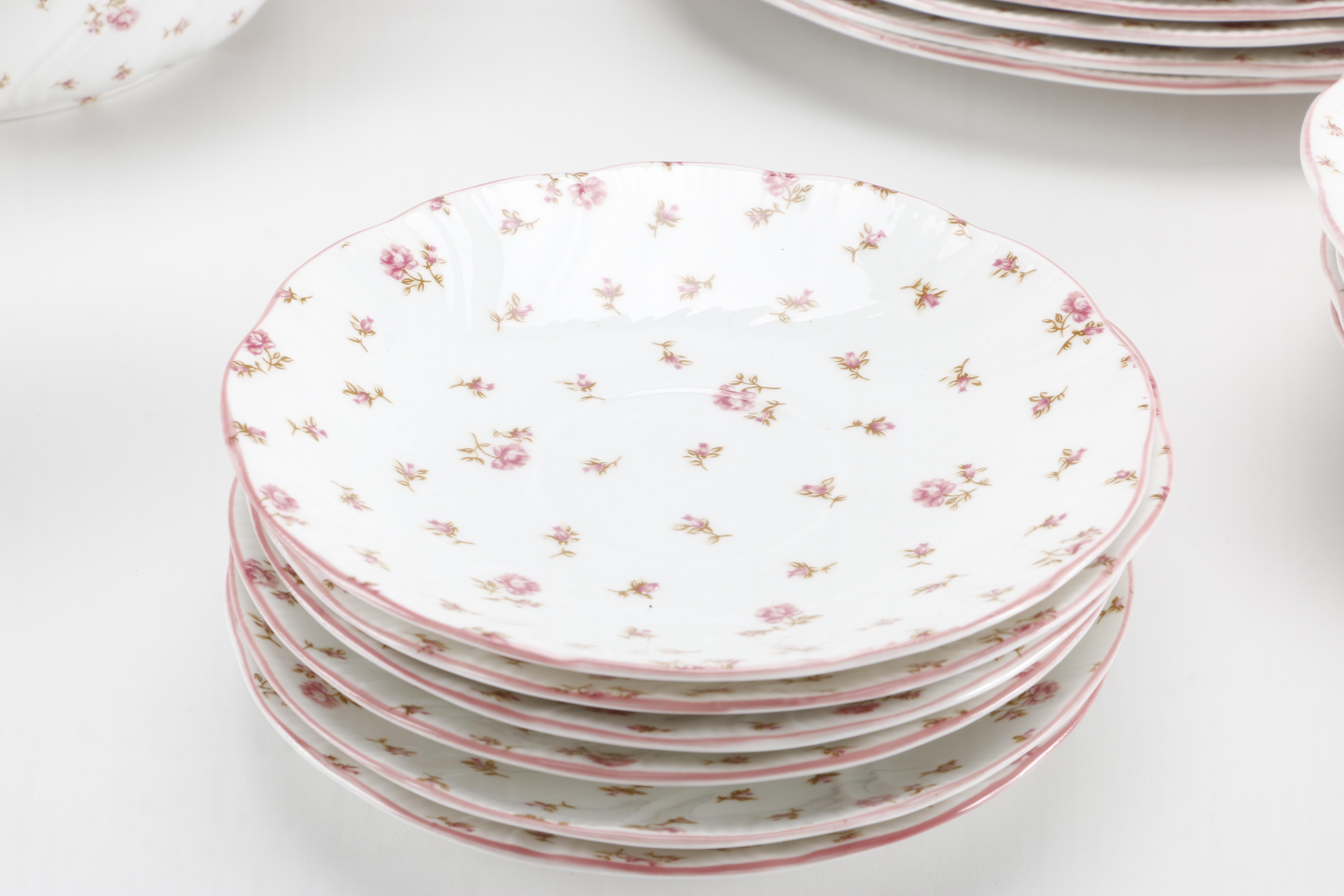 Rosina Queen's "Fleur" Fine Bone China Set