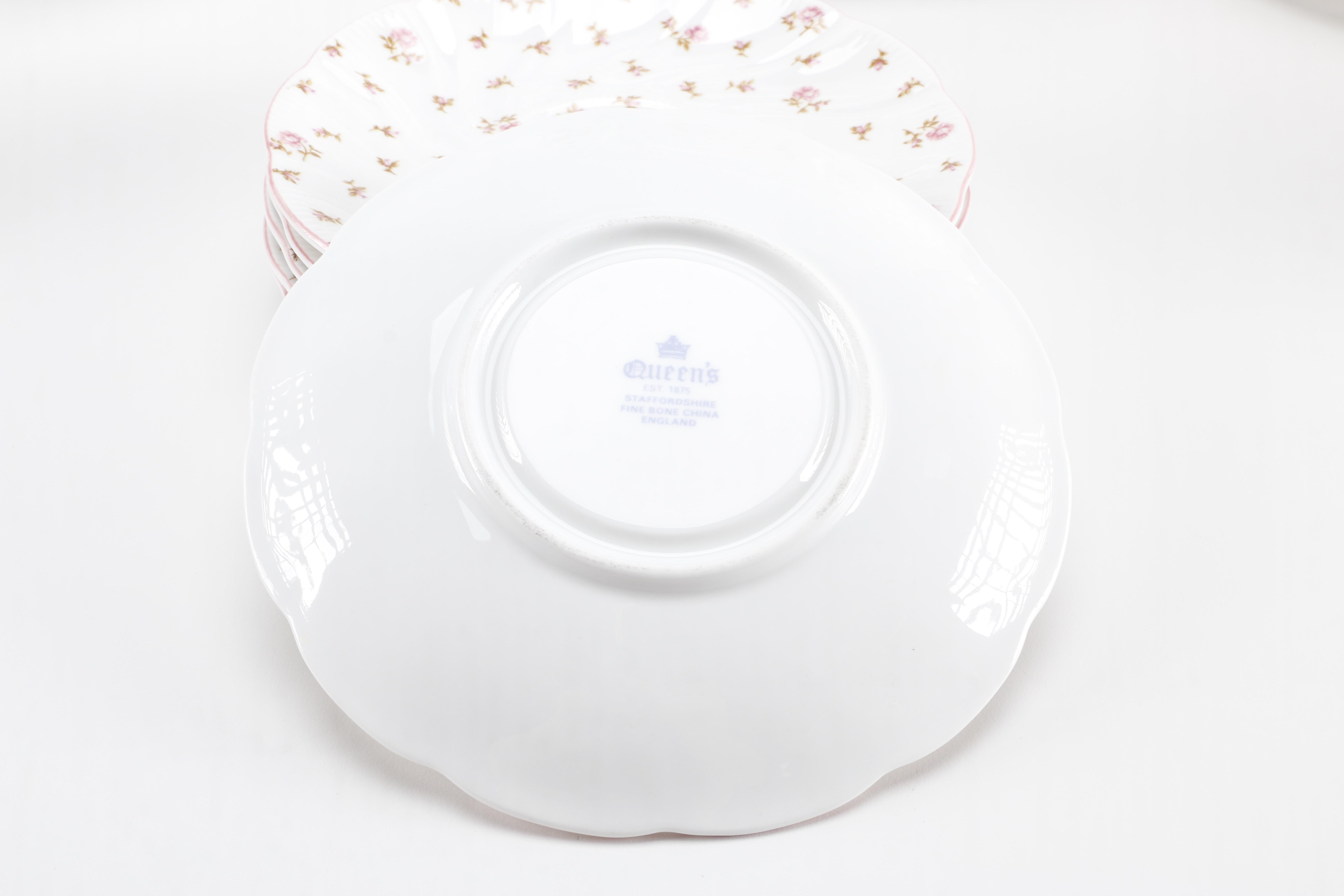 Rosina Queen's "Fleur" Fine Bone China Set
