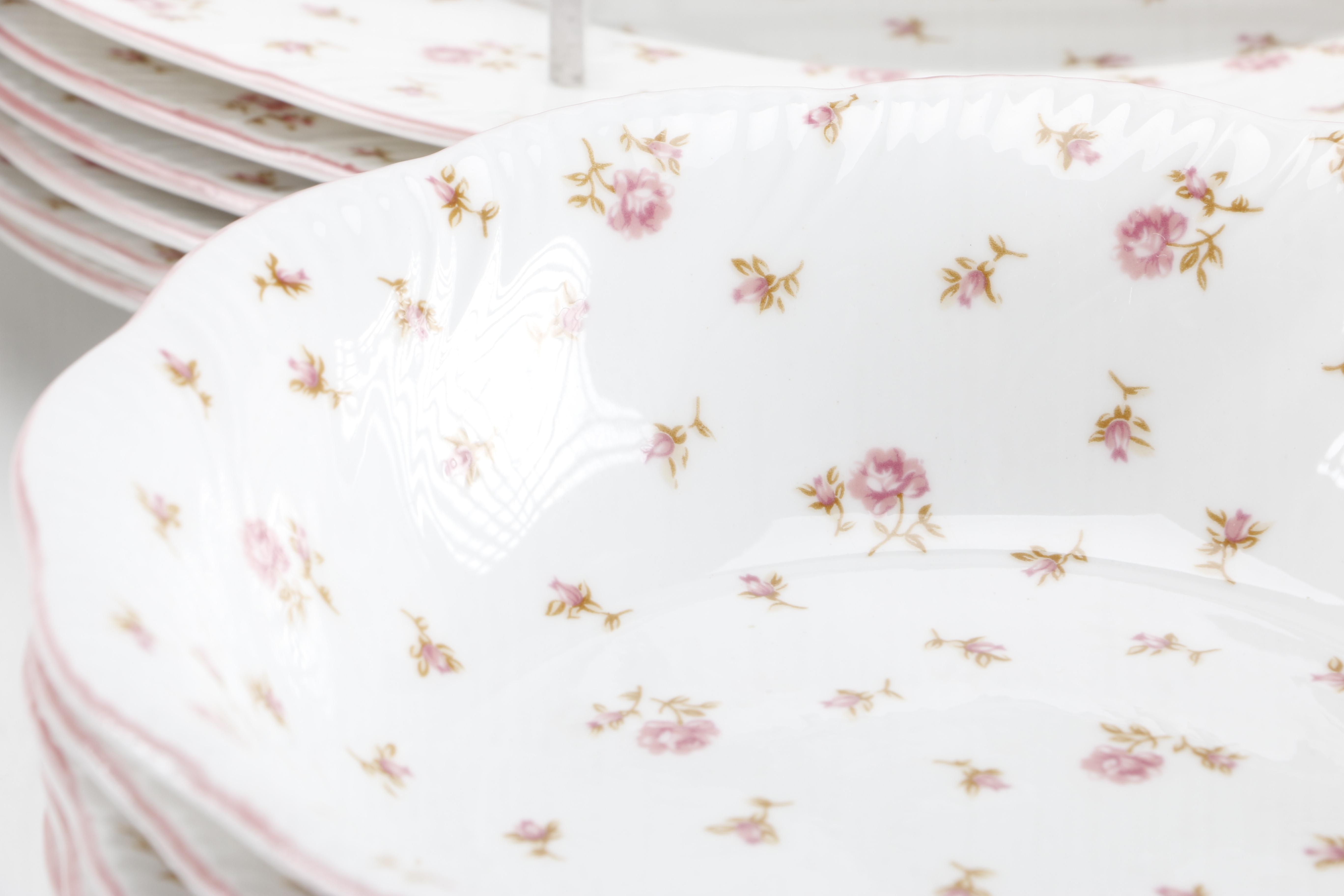 Rosina Queen's "Fleur" Fine Bone China Set