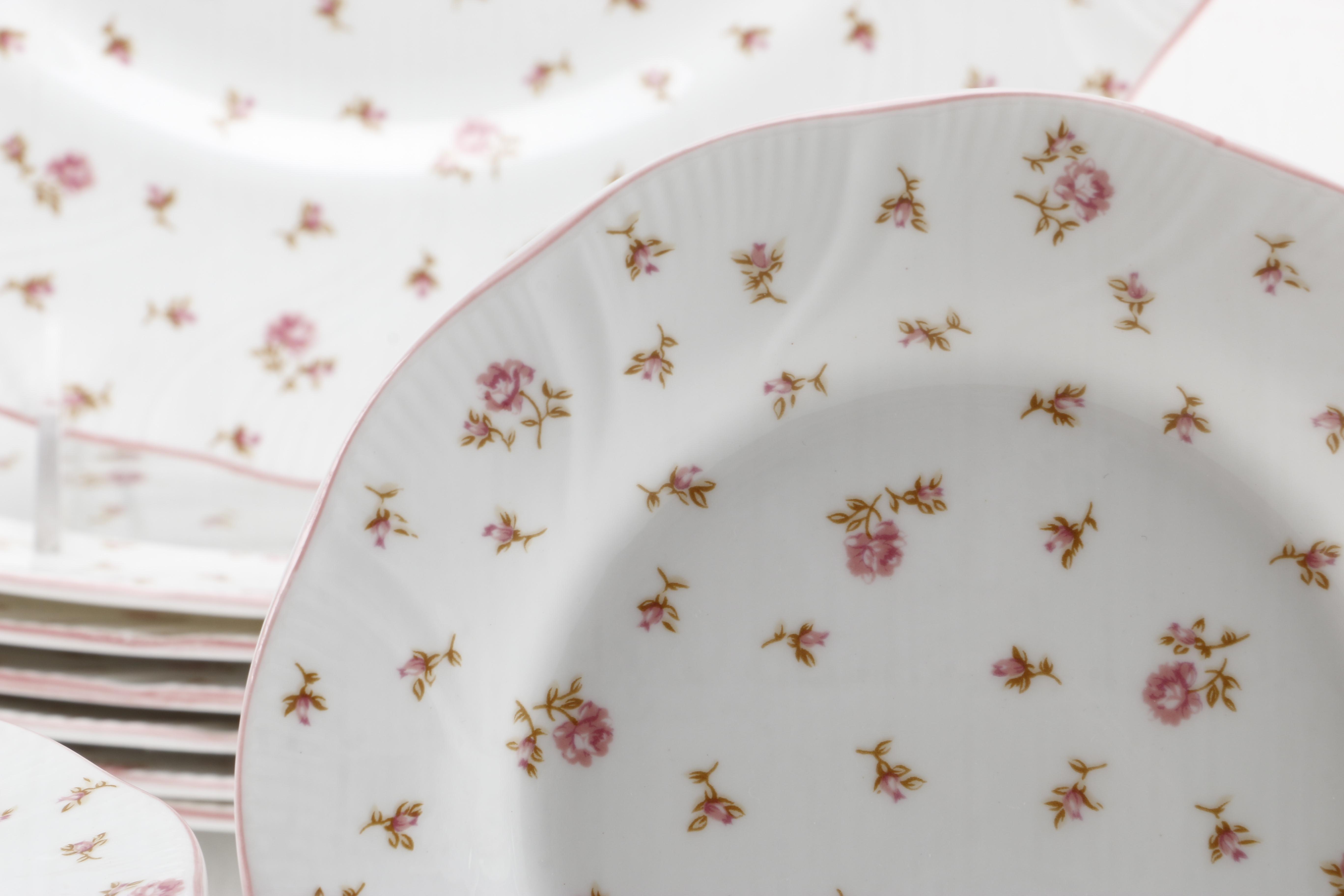 Rosina Queen's "Fleur" Fine Bone China Set