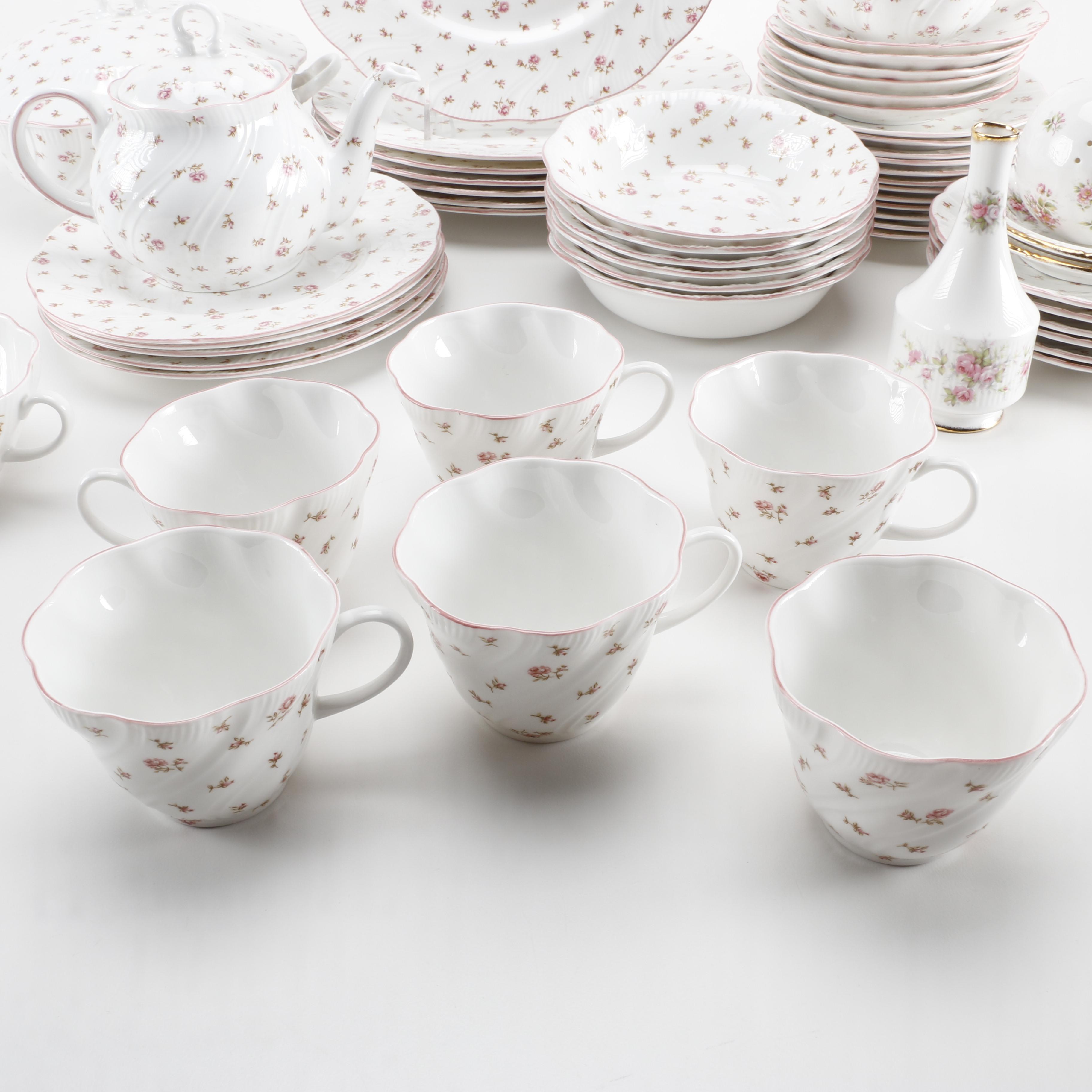 Rosina Queen's "Fleur" Fine Bone China Set