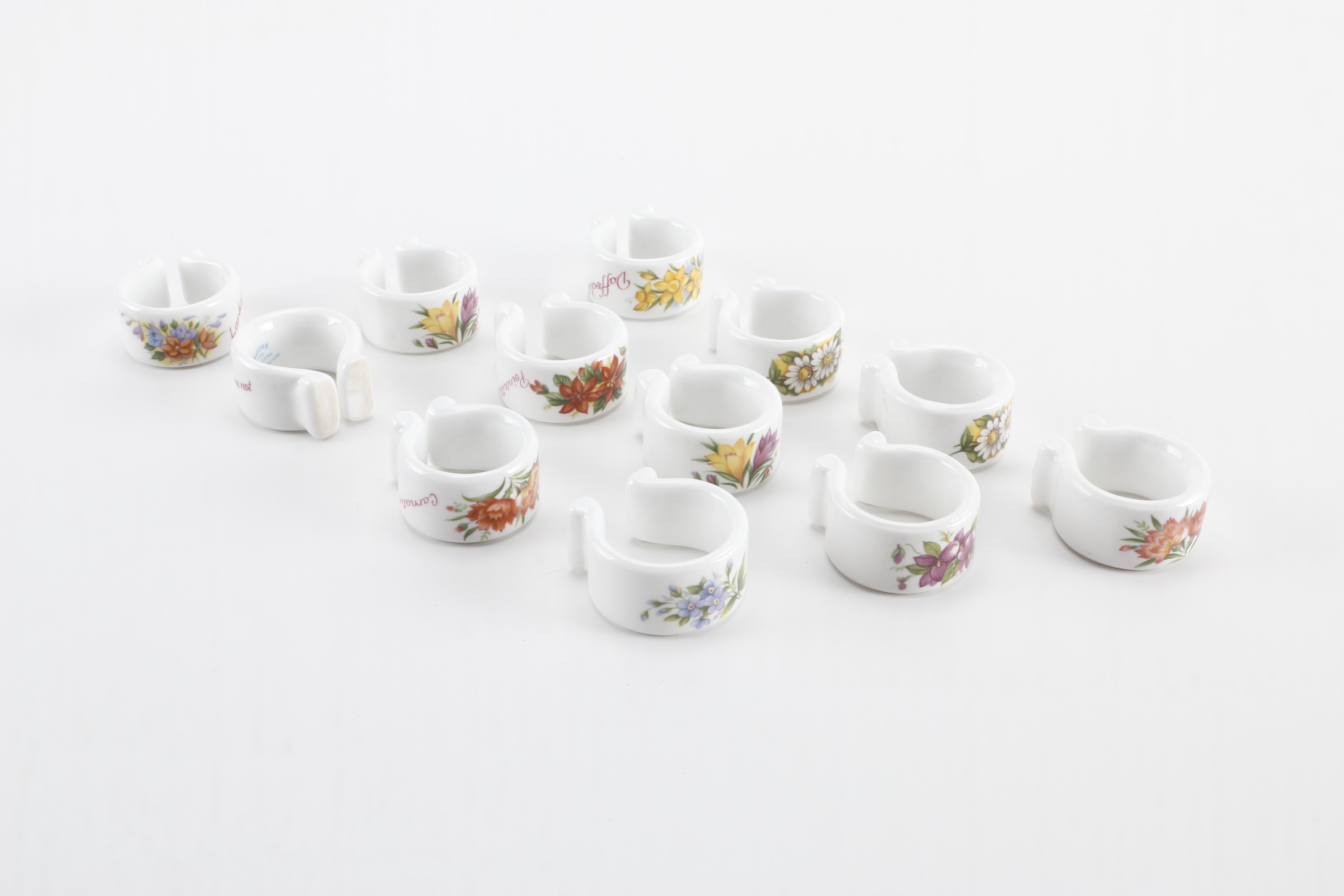 Rosina Queen's "Fleur" Fine Bone China Set