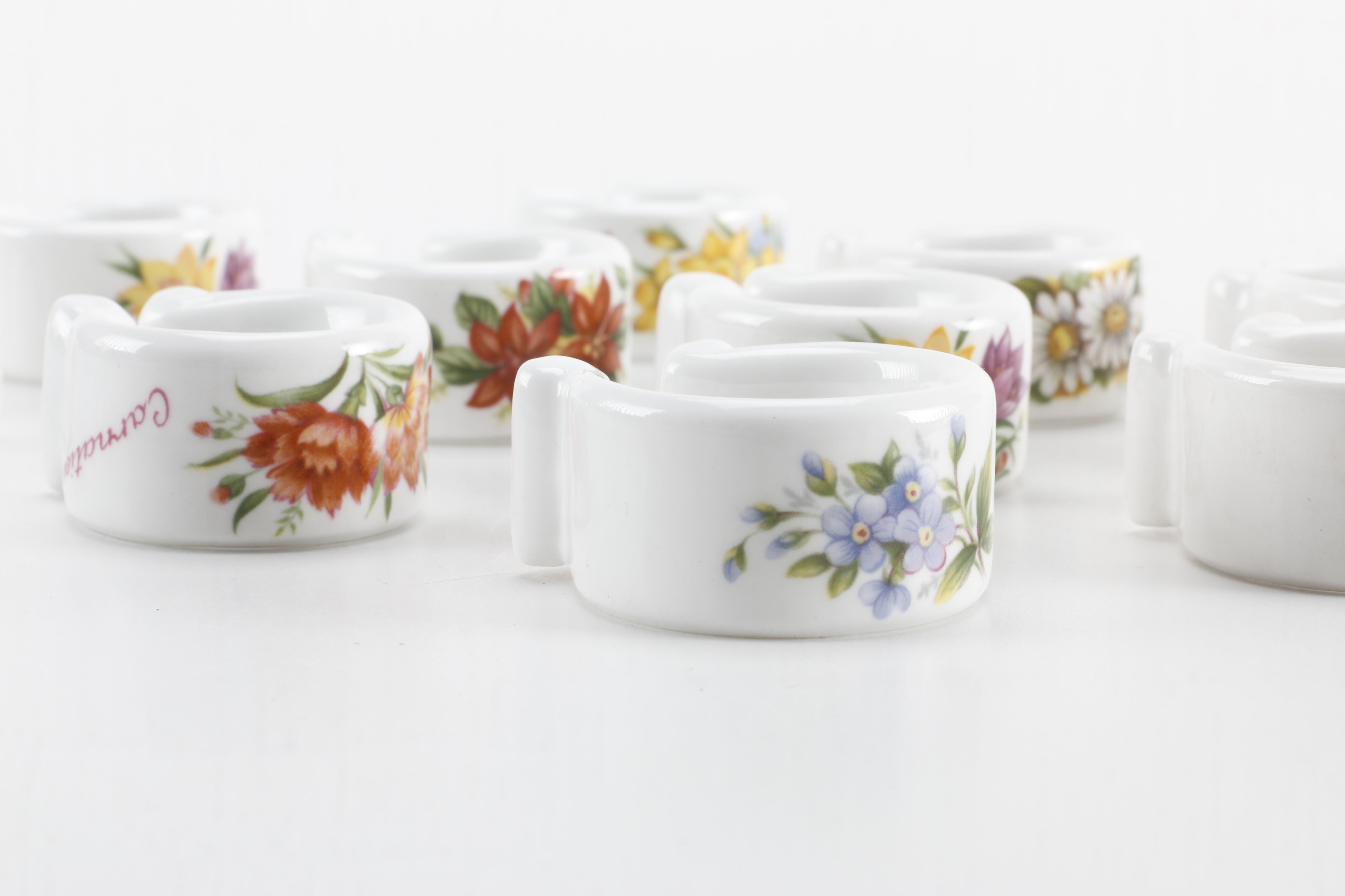 Rosina Queen's "Fleur" Fine Bone China Set