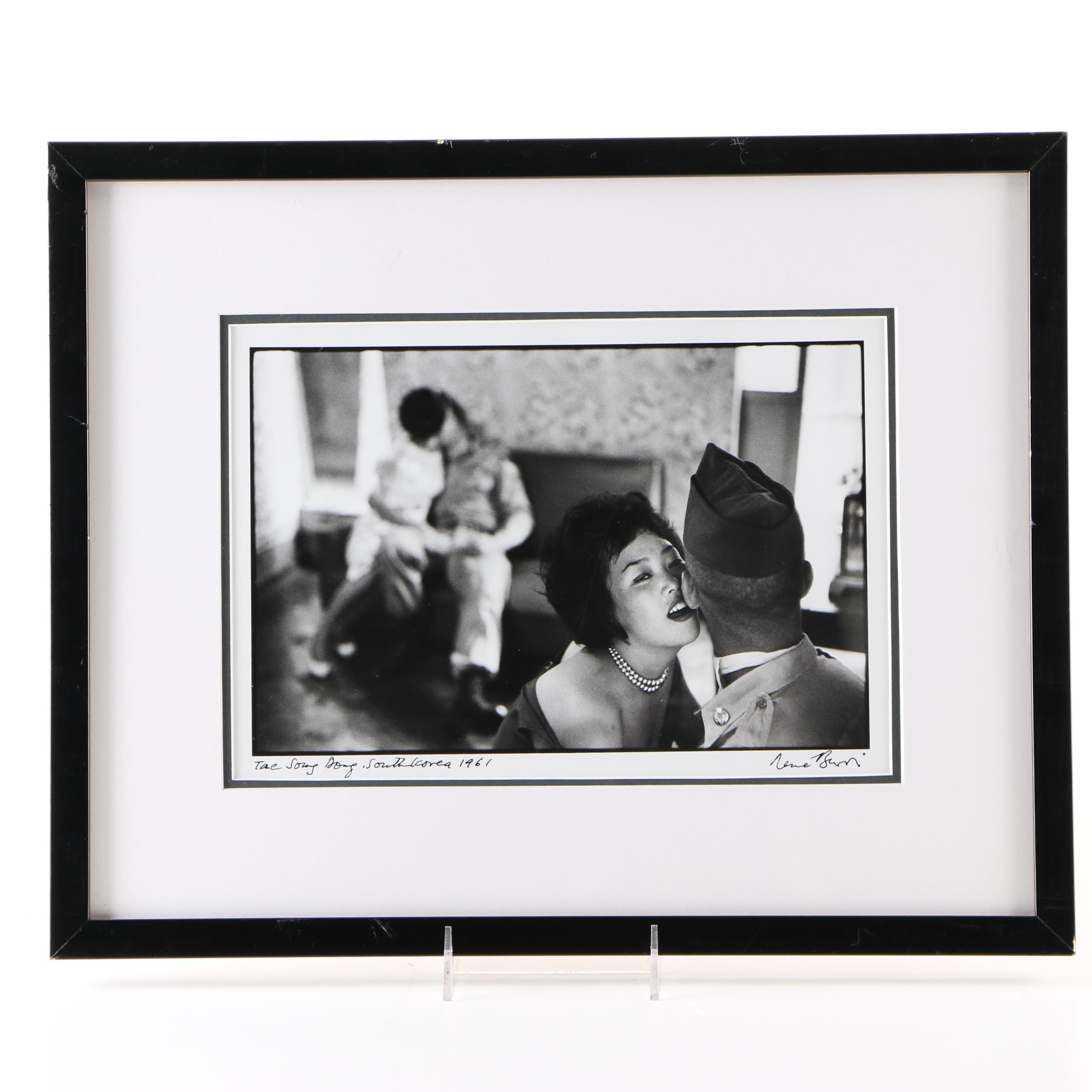 Rene Burri Photograph "Tae Song Dong, South Korea 1961"