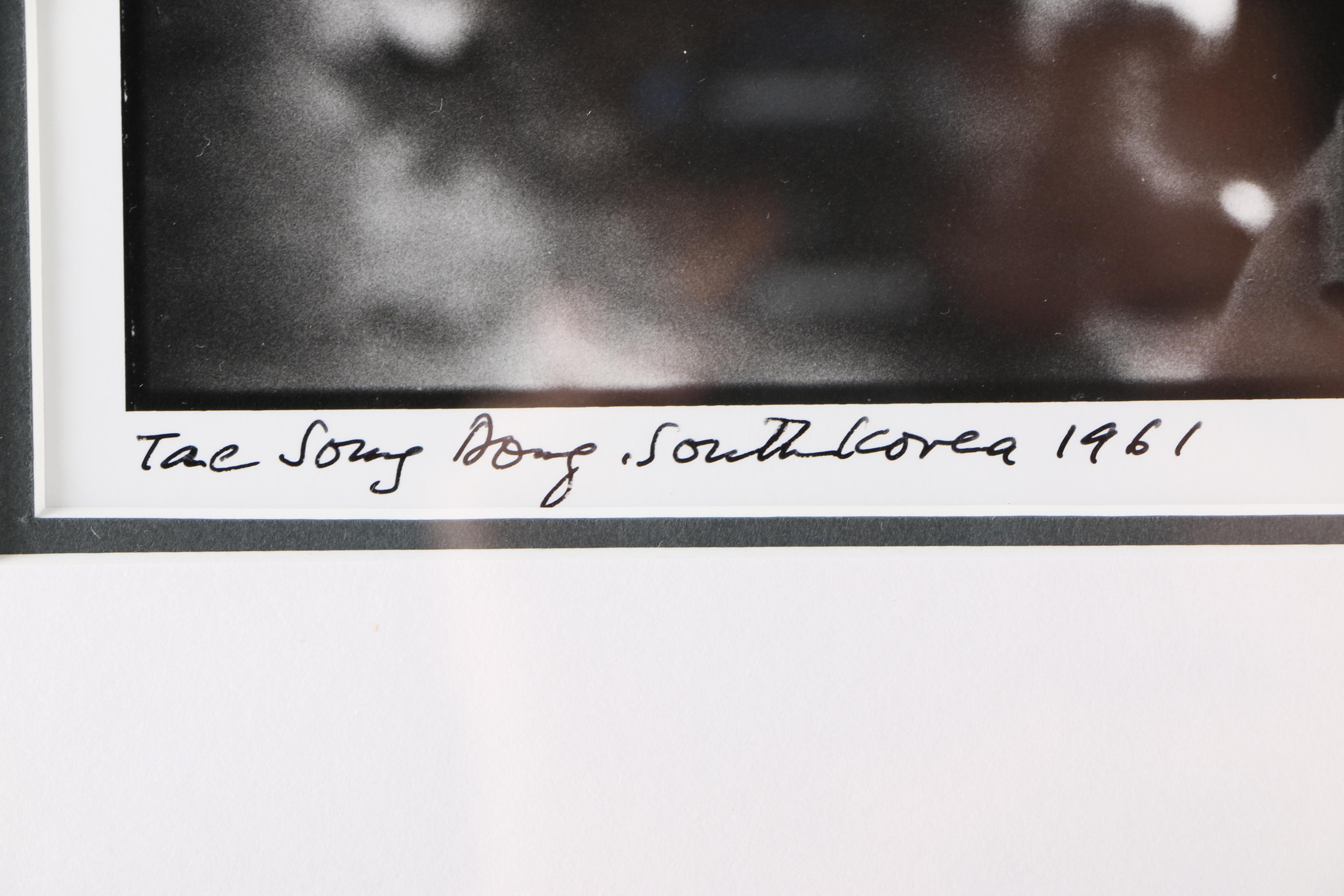 Rene Burri Photograph "Tae Song Dong, South Korea 1961"