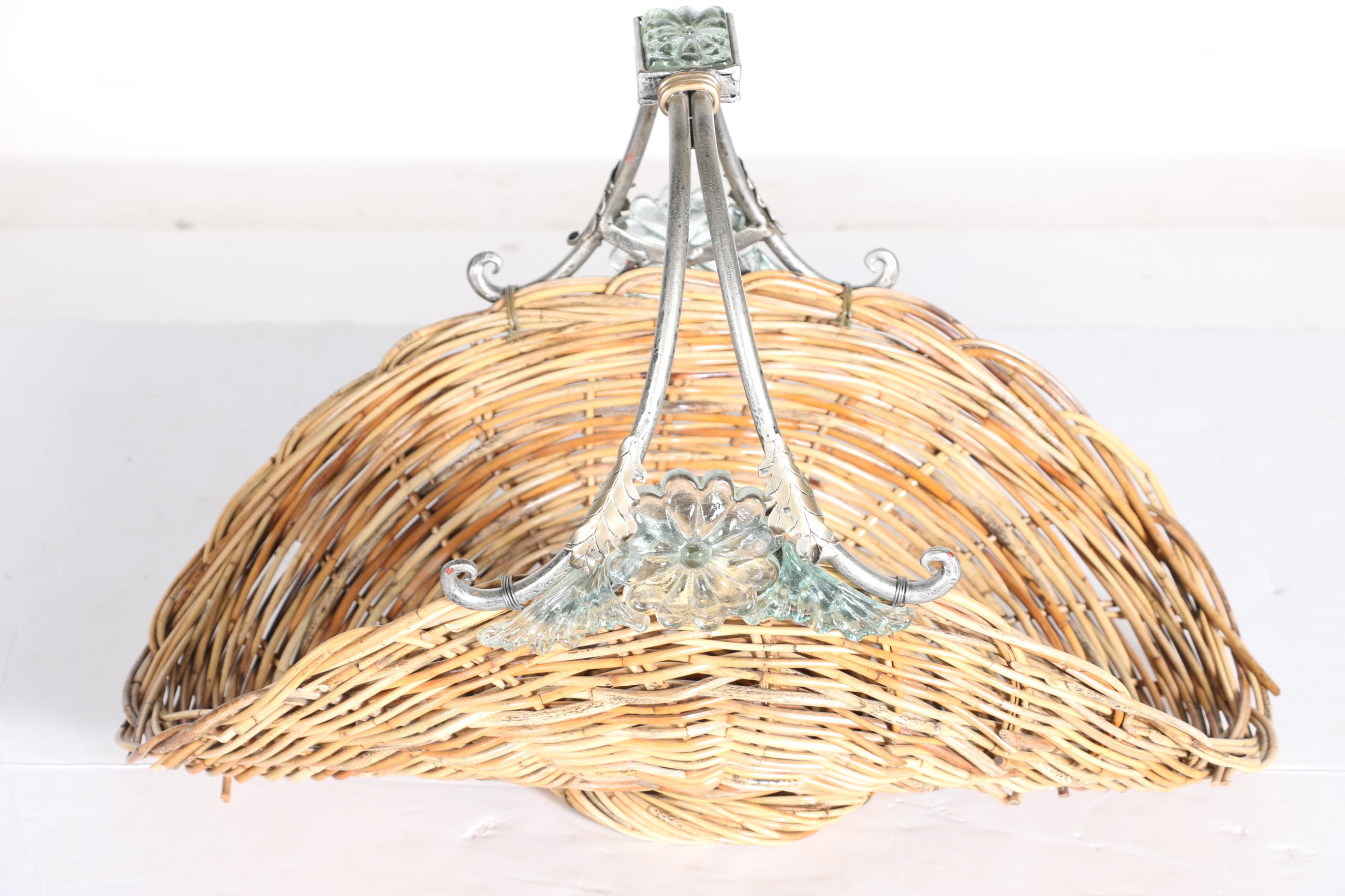Pair of Wicker Open Baskets