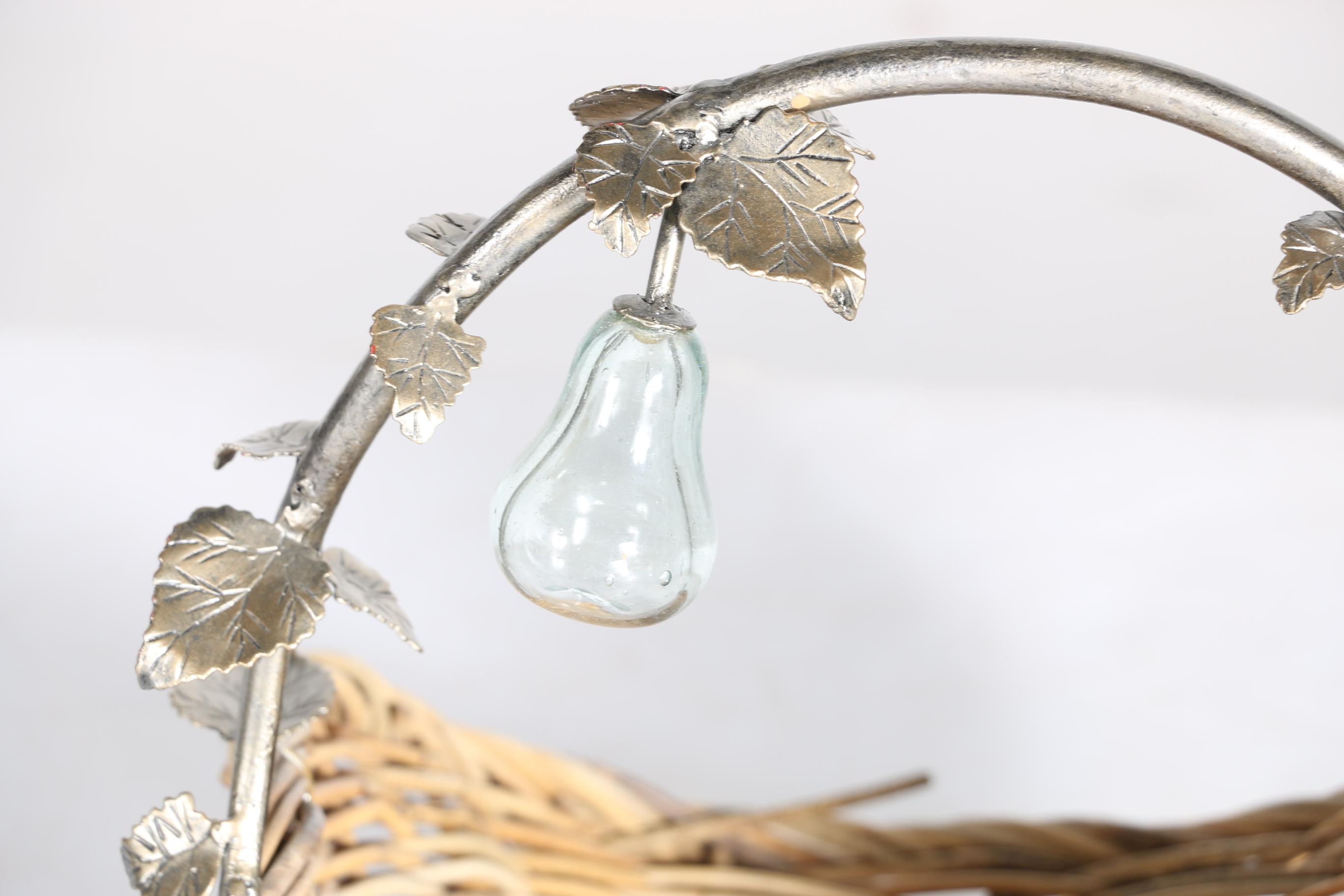 Pair of Wicker Open Baskets