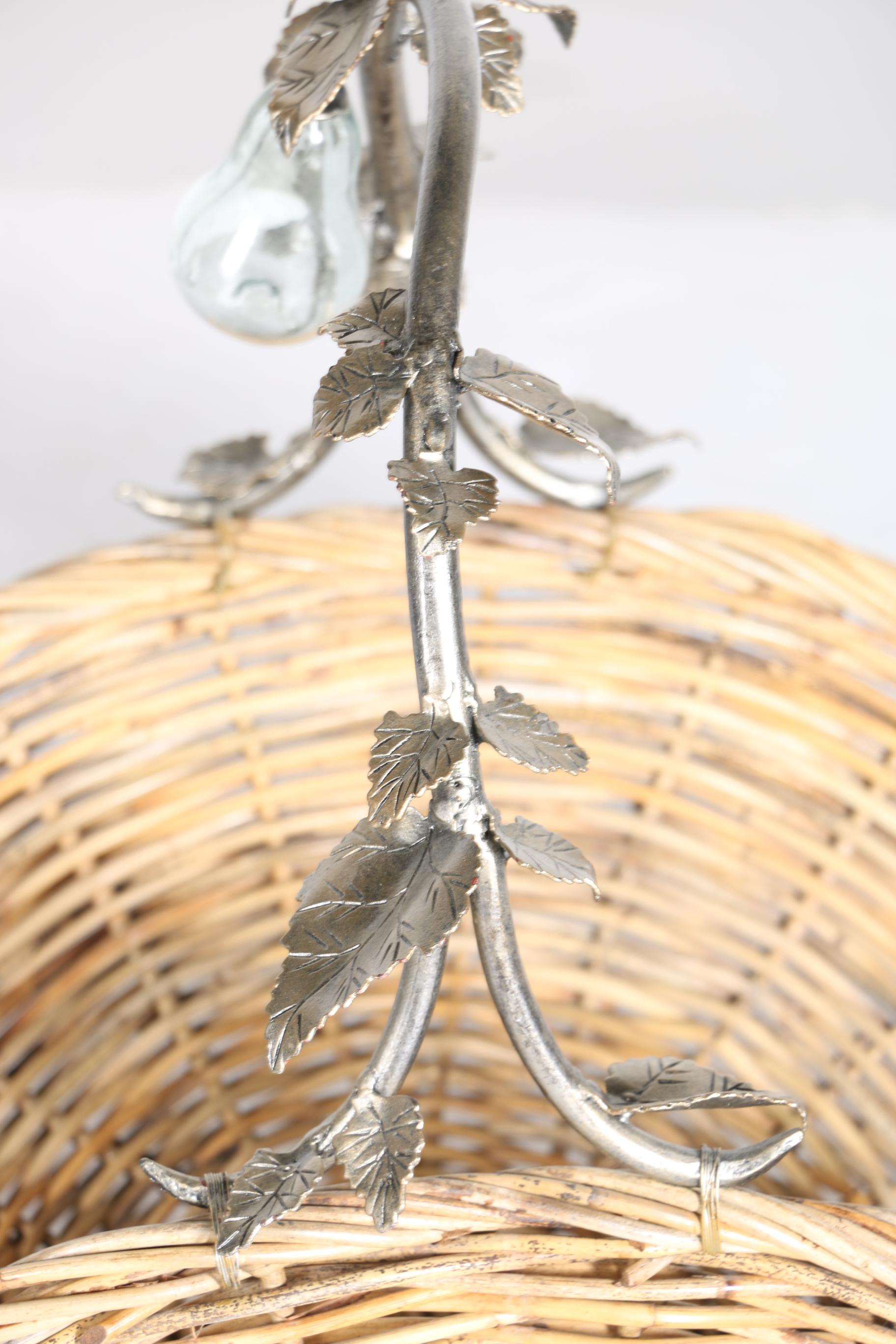 Pair of Wicker Open Baskets