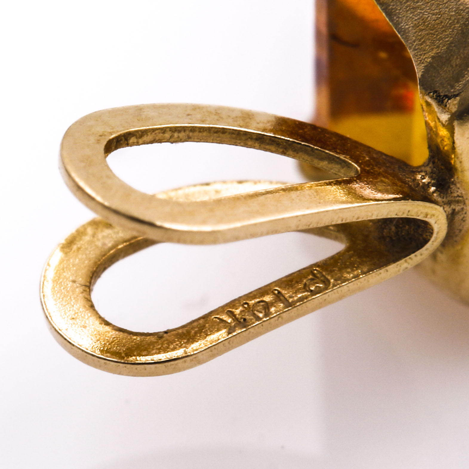 14K Yellow Gold Gemstone Pendants and Earrings