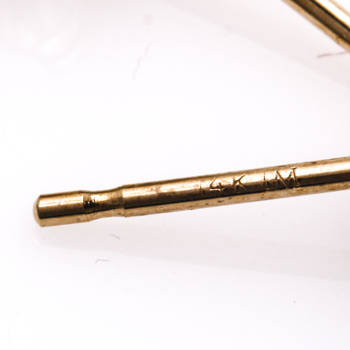 14K Yellow Gold Gemstone Pendants and Earrings