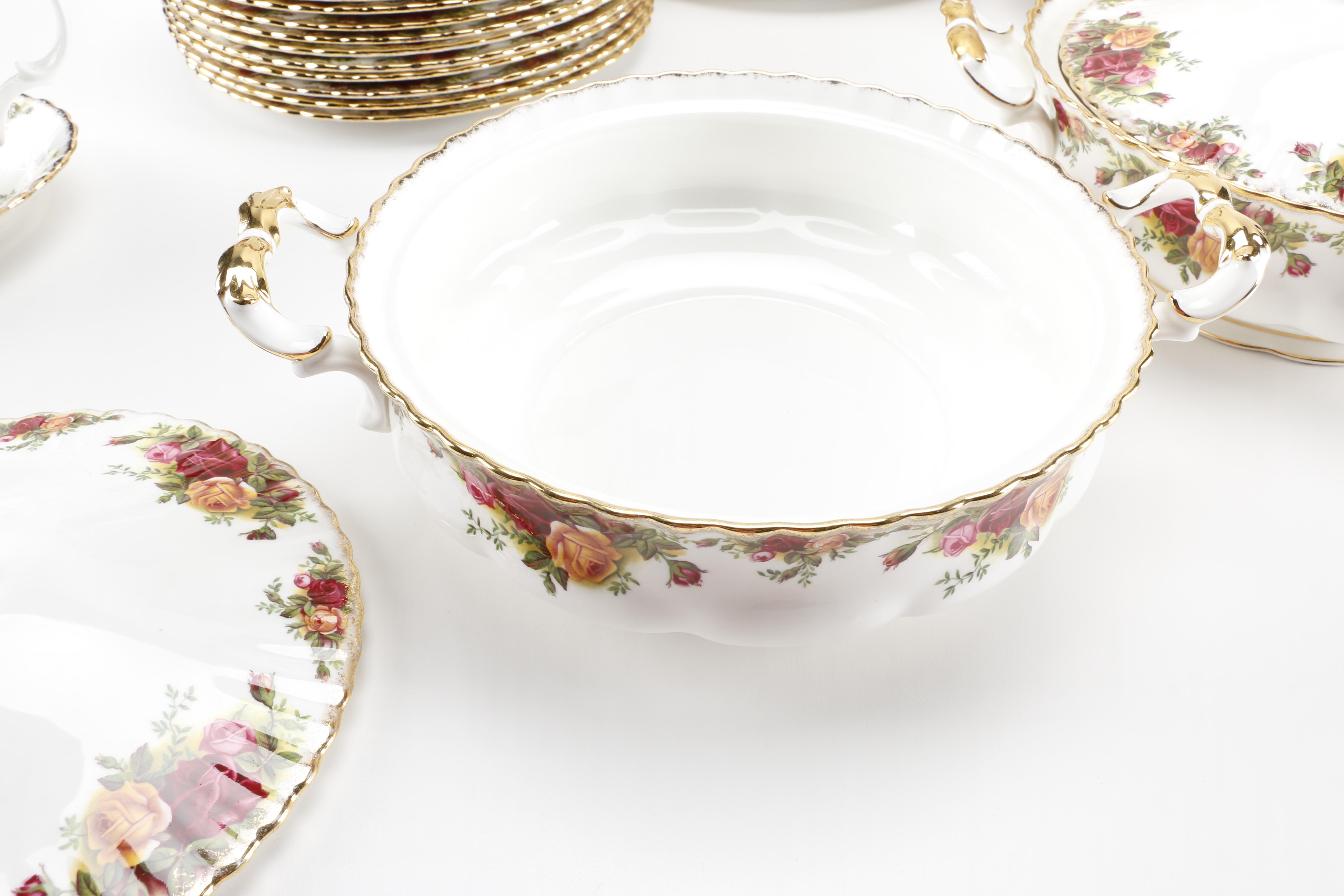 Royal Albert "Old Country Roses" China Tableware Set