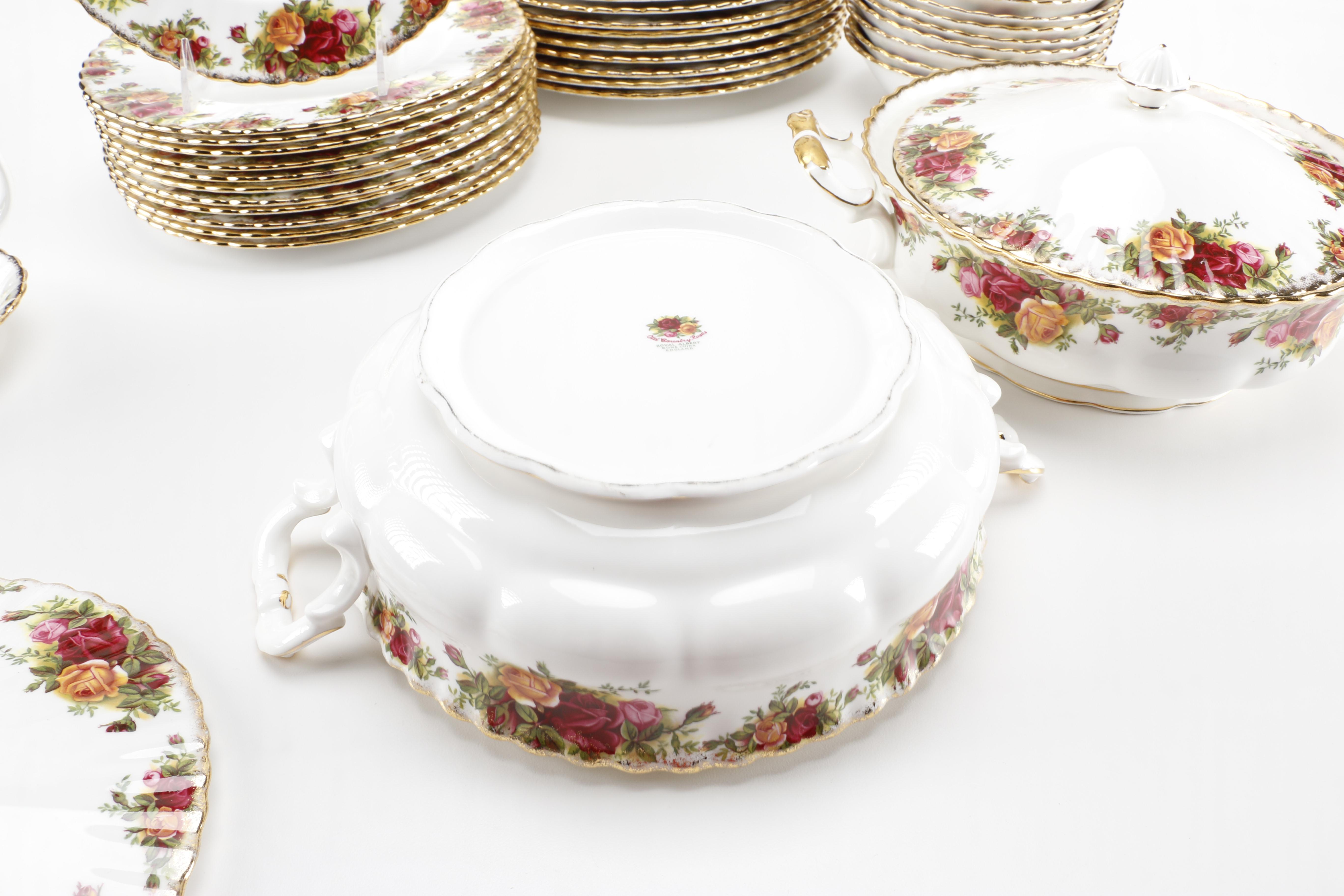 Royal Albert "Old Country Roses" China Tableware Set