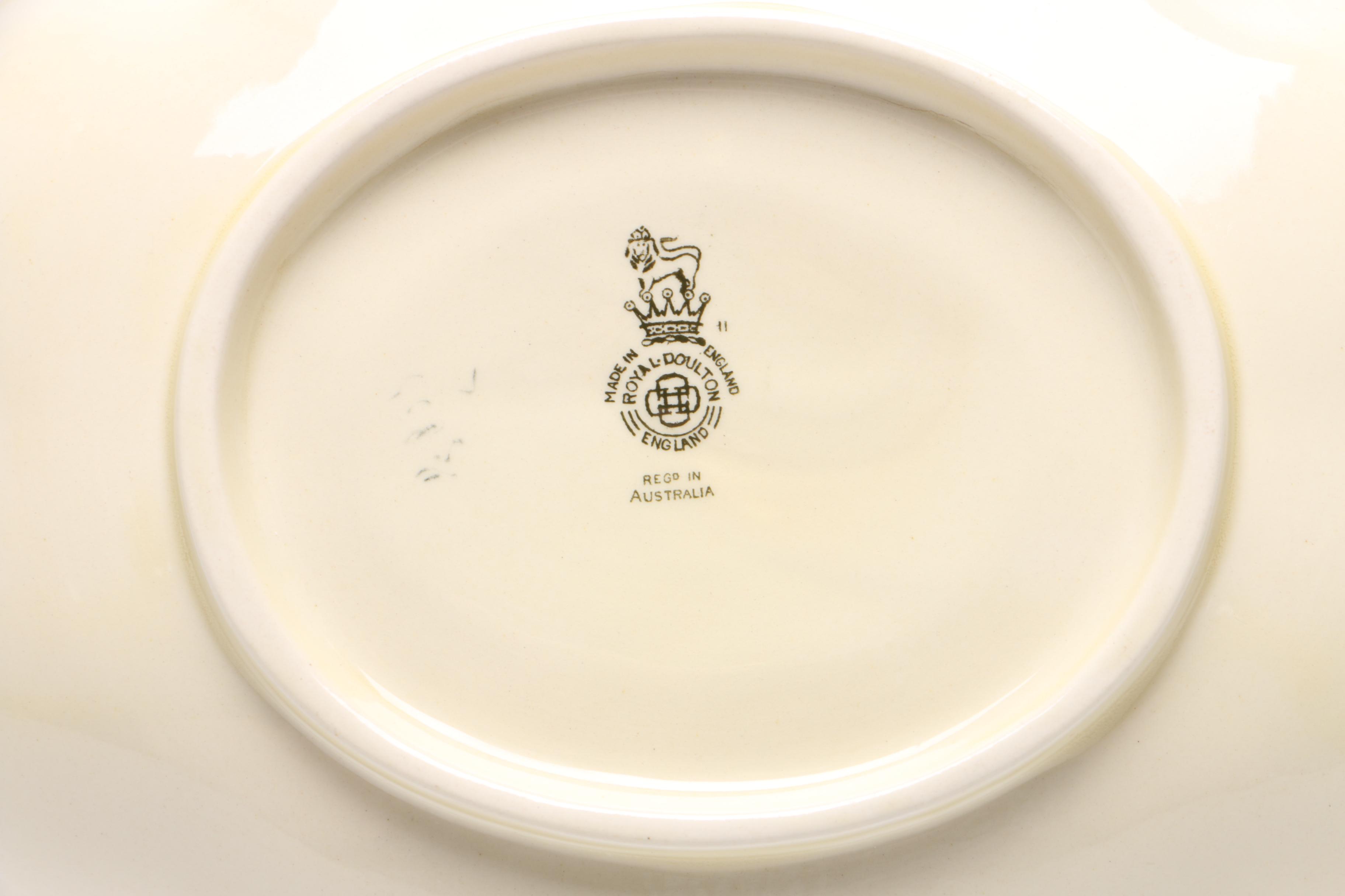 Plates Featuring Royal Doulton and Lord Nelson