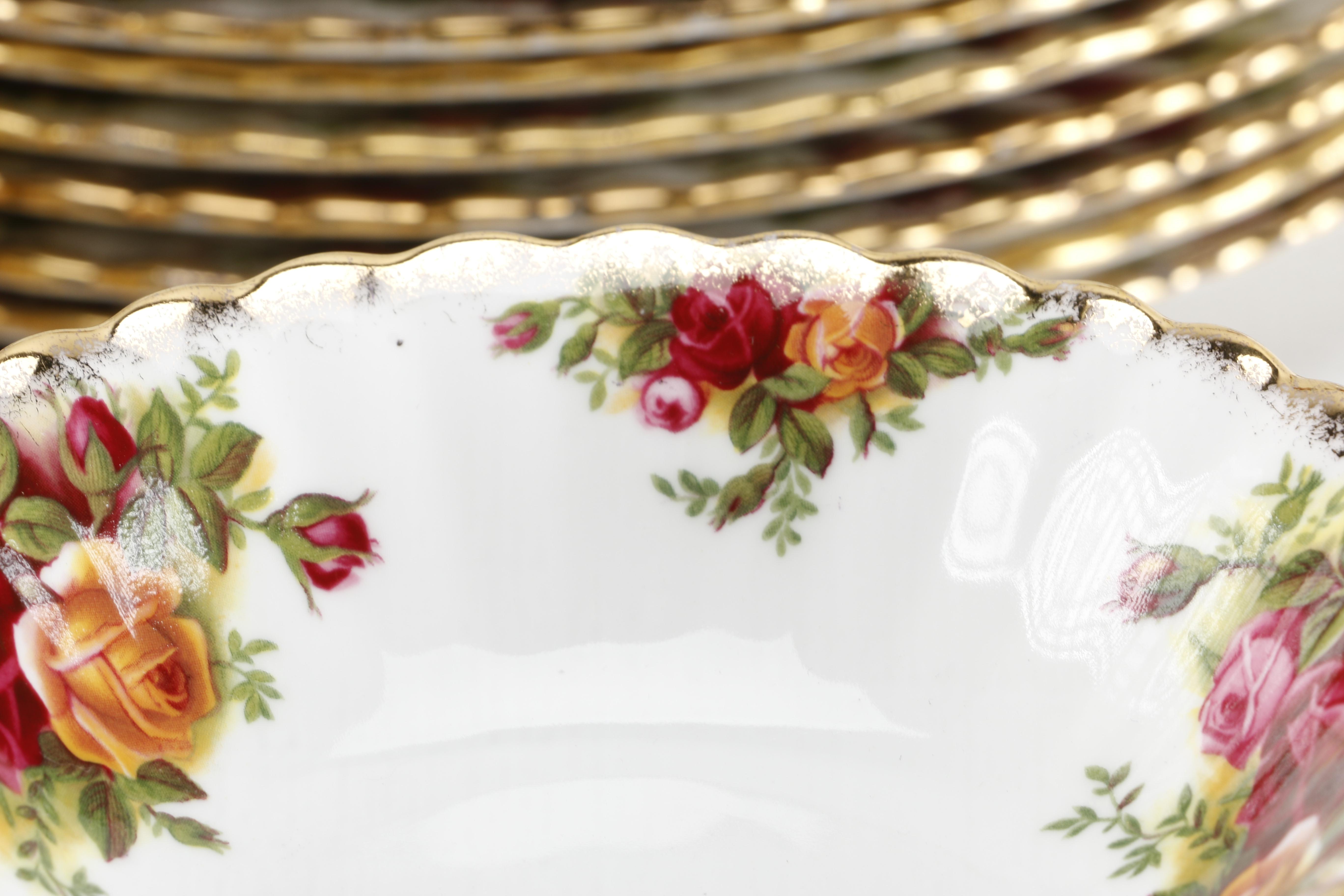 Royal Albert "Old Country Roses" China Tableware Set