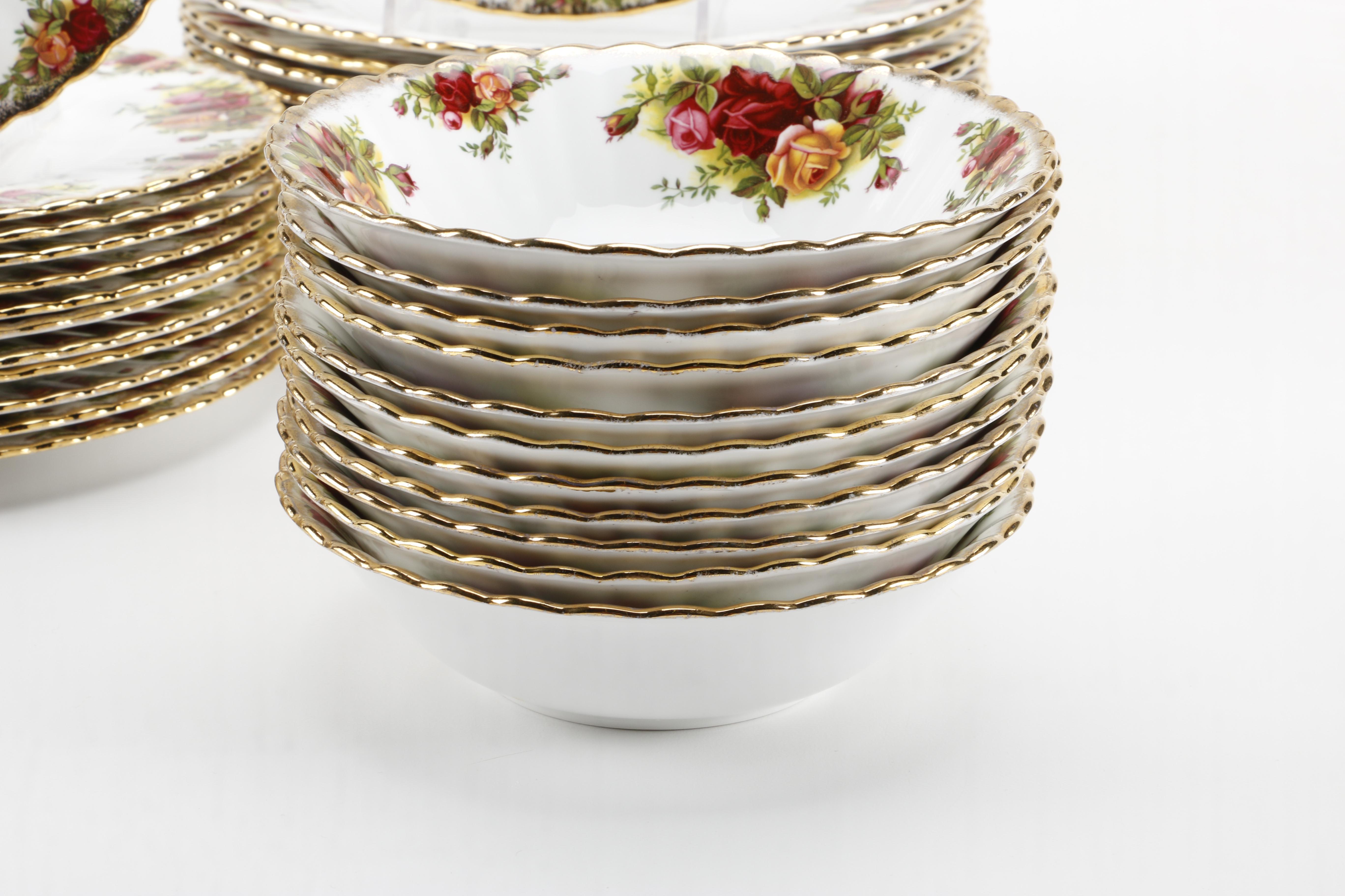 Royal Albert "Old Country Roses" China Tableware Set