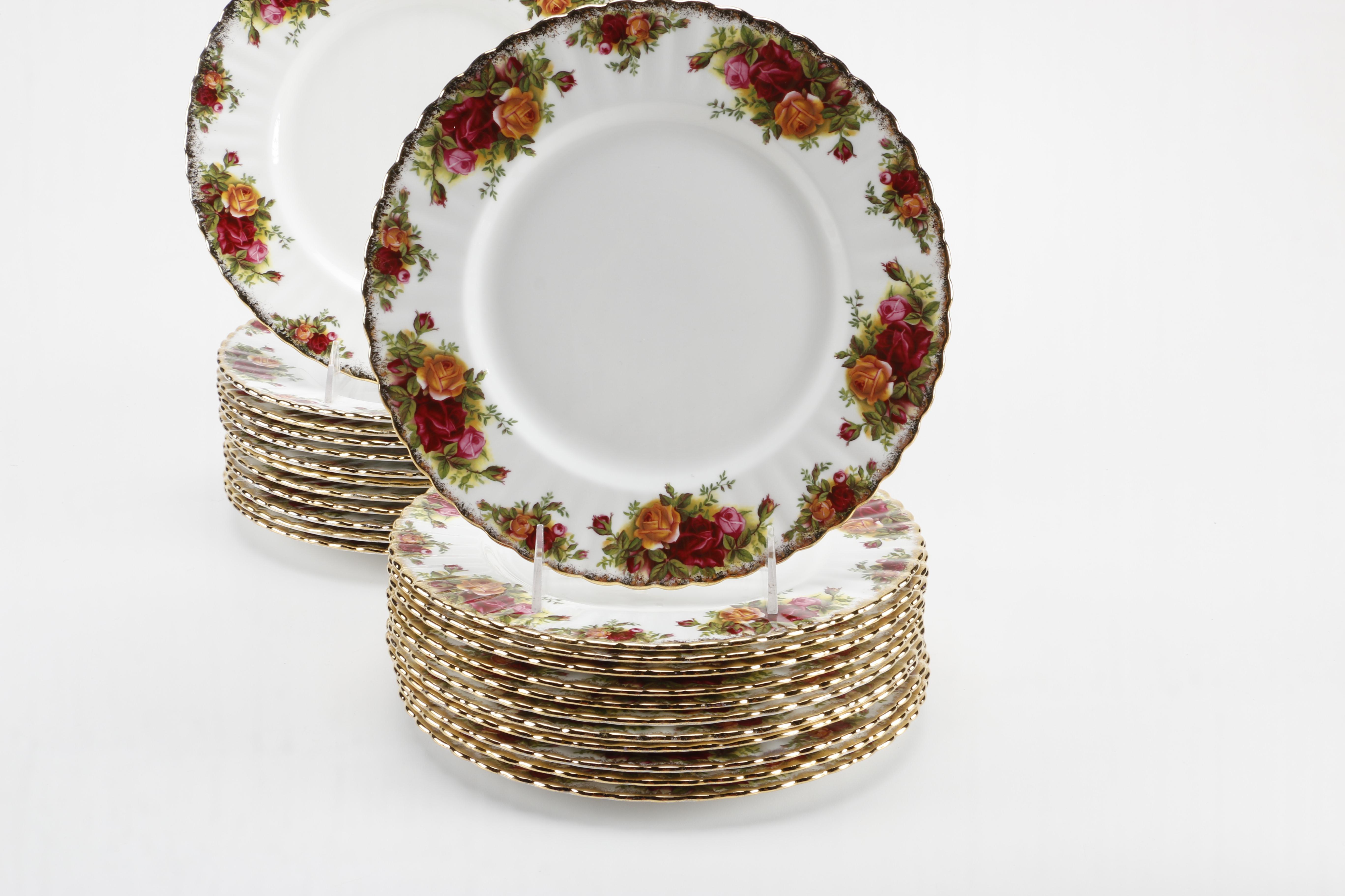 Royal Albert "Old Country Roses" China Tableware Set