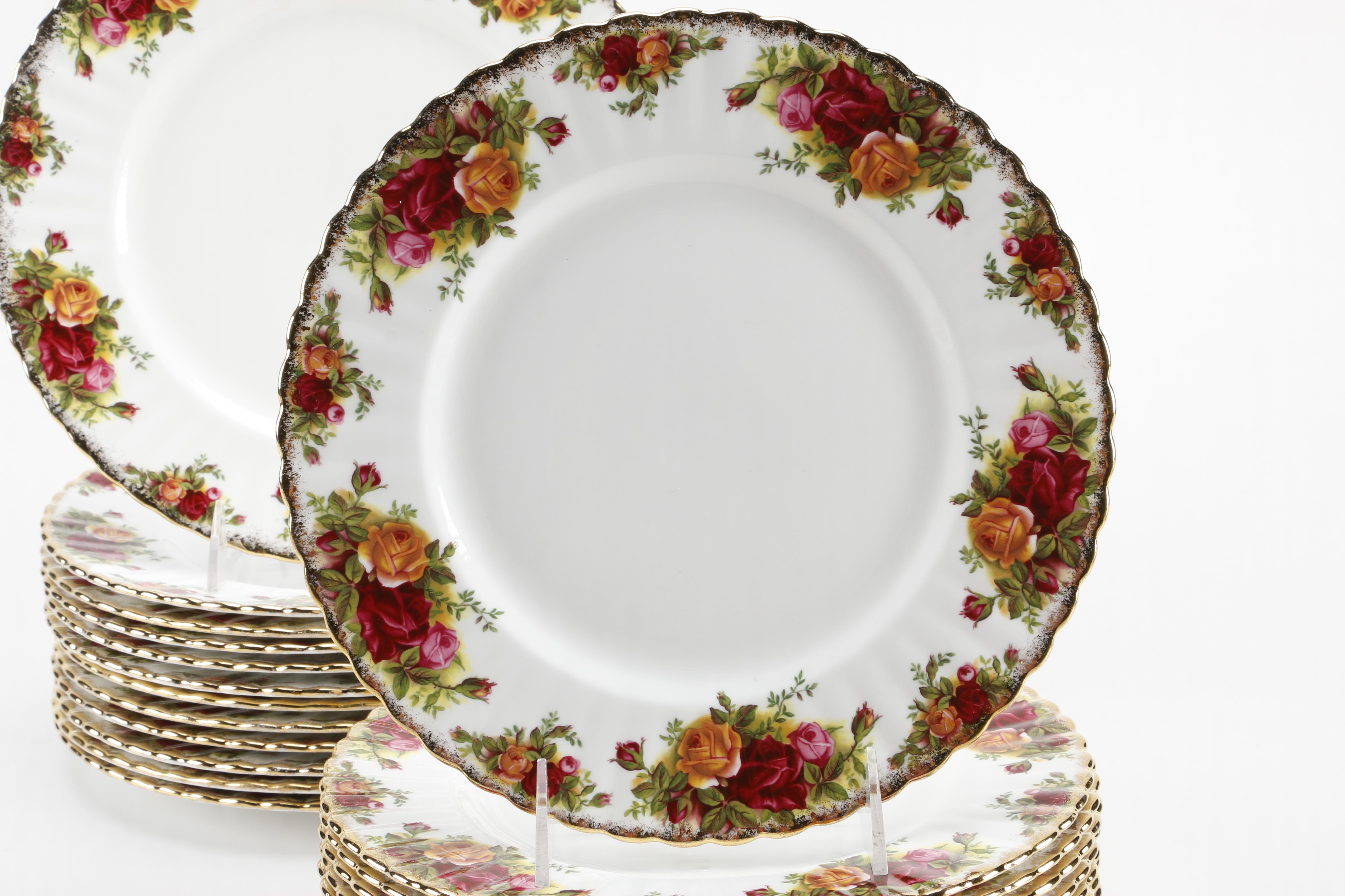 Royal Albert "Old Country Roses" China Tableware Set