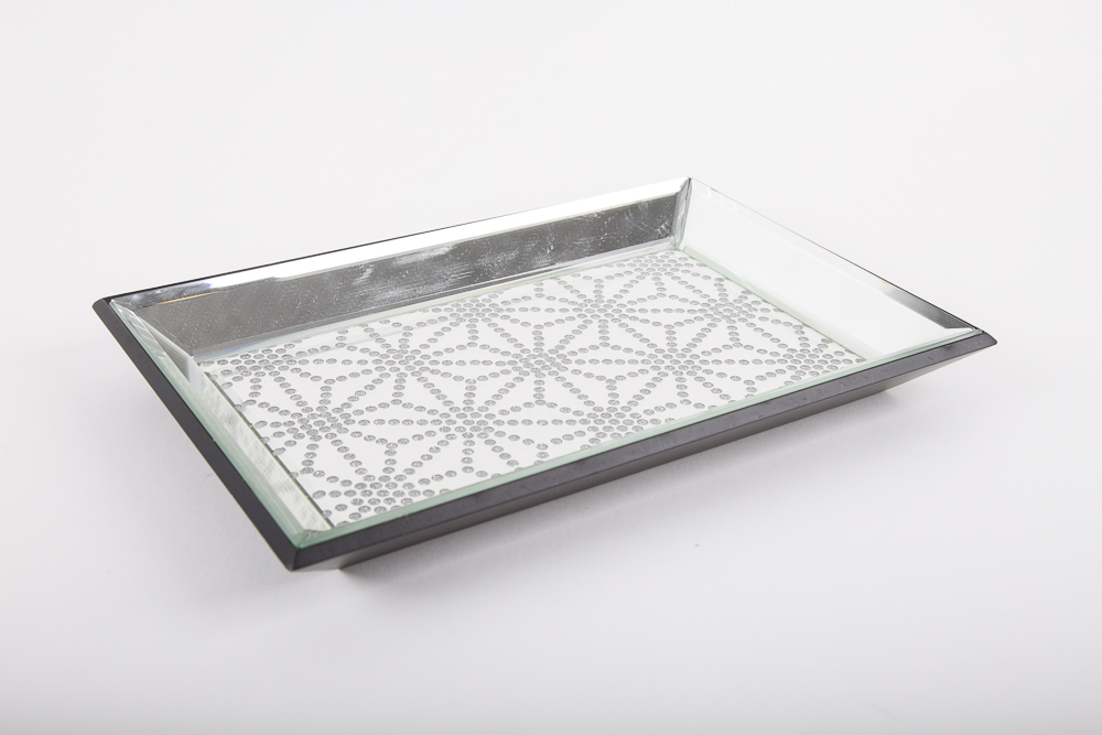 Mirrored Glass Decor