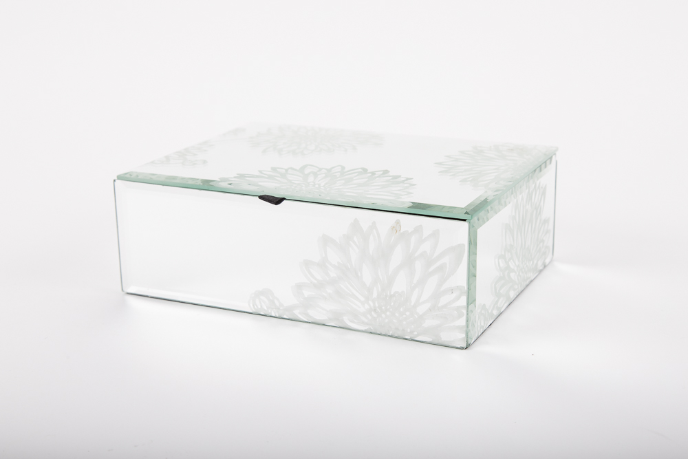 Mirrored Glass Decor