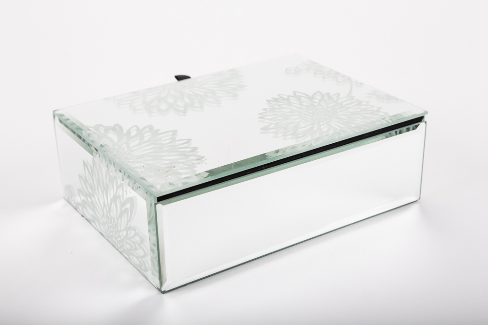 Mirrored Glass Decor